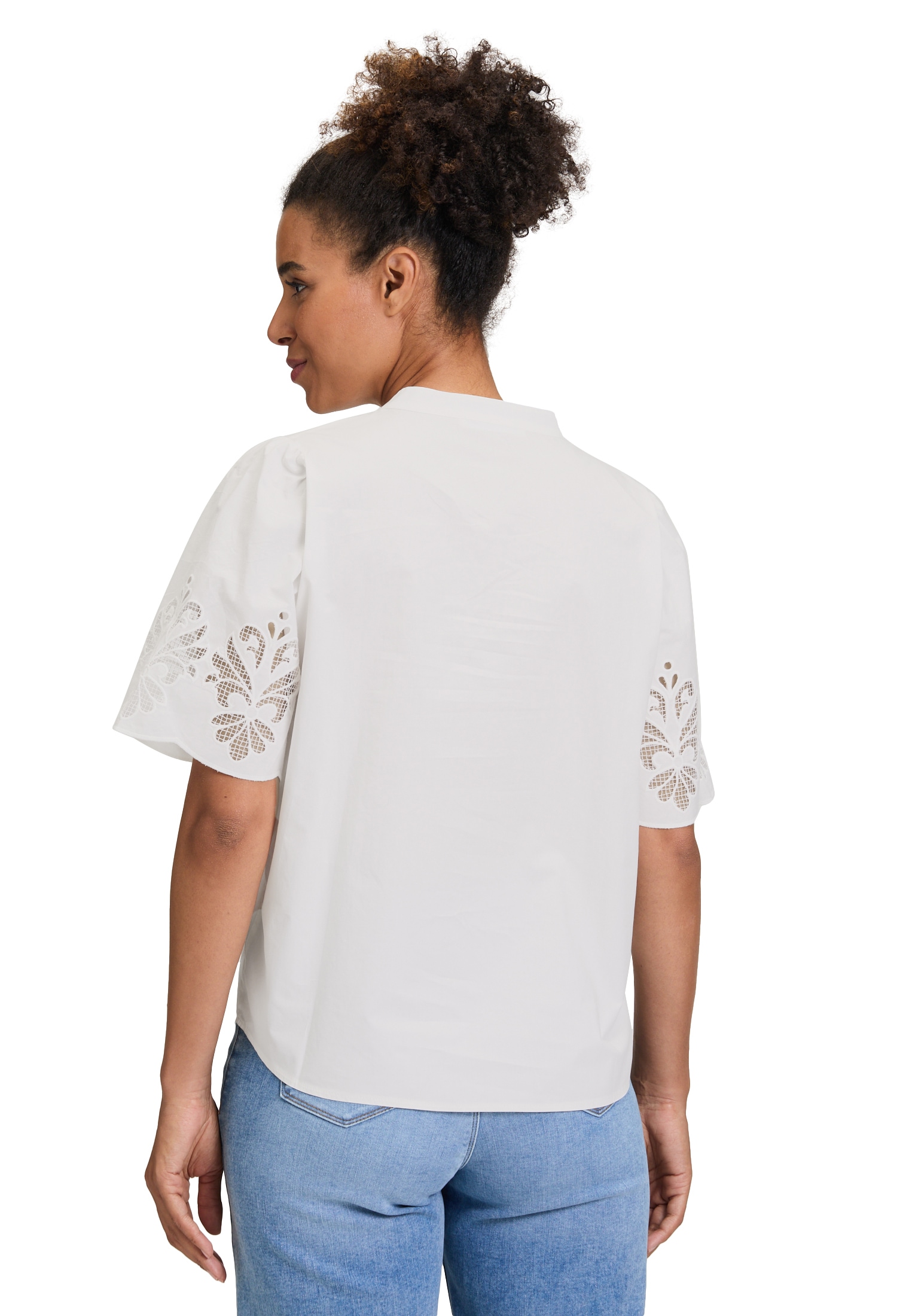 Betty&Co Schlupfbluse »Schlupfbluse mit Stickerei«