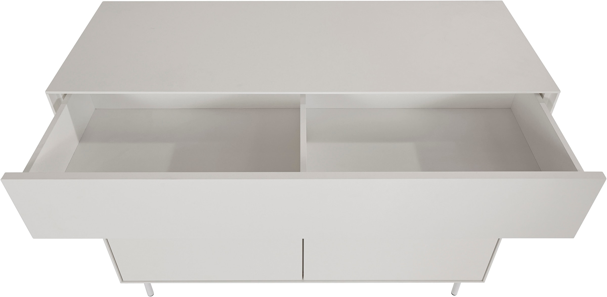 LeGer Home by Lena Gercke Sideboard »Essentials«, (2 St.), Breite: 224cm, MDF lackiert, Push-to-open-Funktion