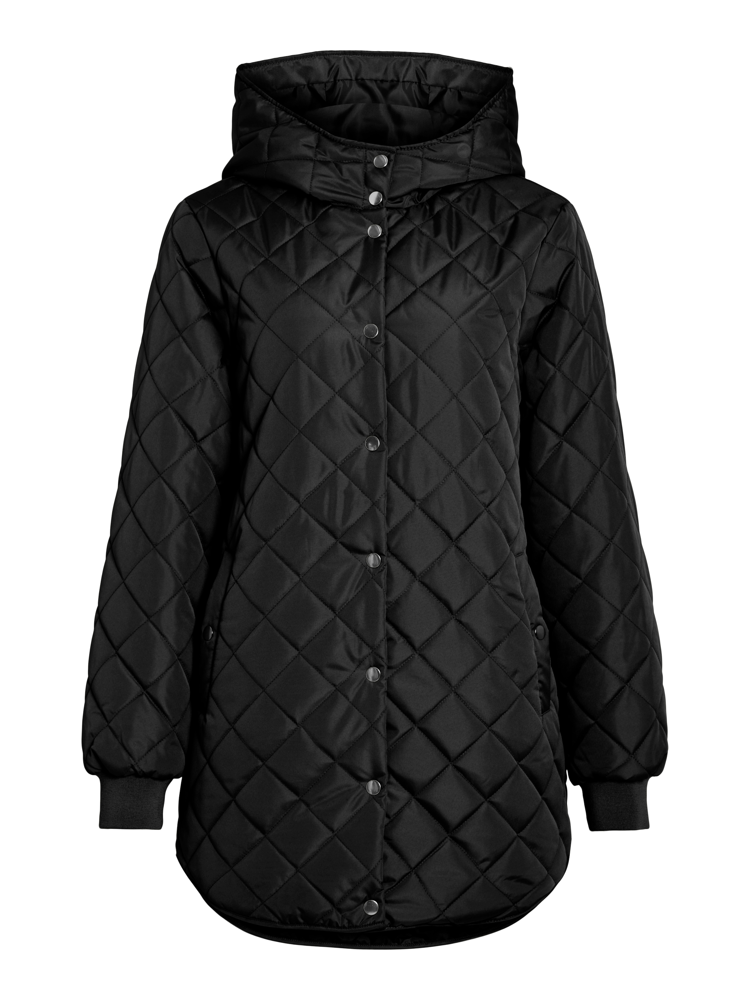 Vila Steppjacke »VITATE L/S HOODED JACKET - NOOS« mit Kapuze Kunstfaser