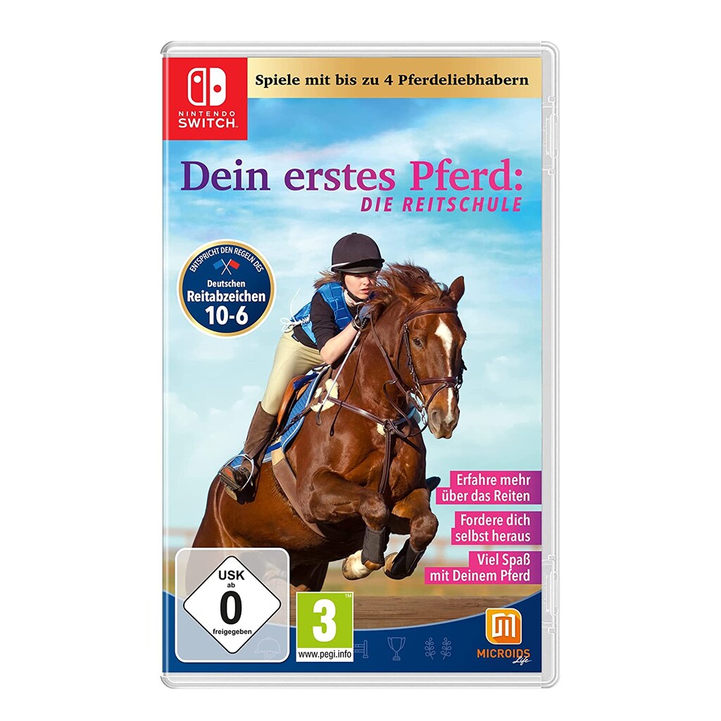 Astragon Spielesoftware »Dein erstes Pferd - Die Reitschule«, Nintendo Switch