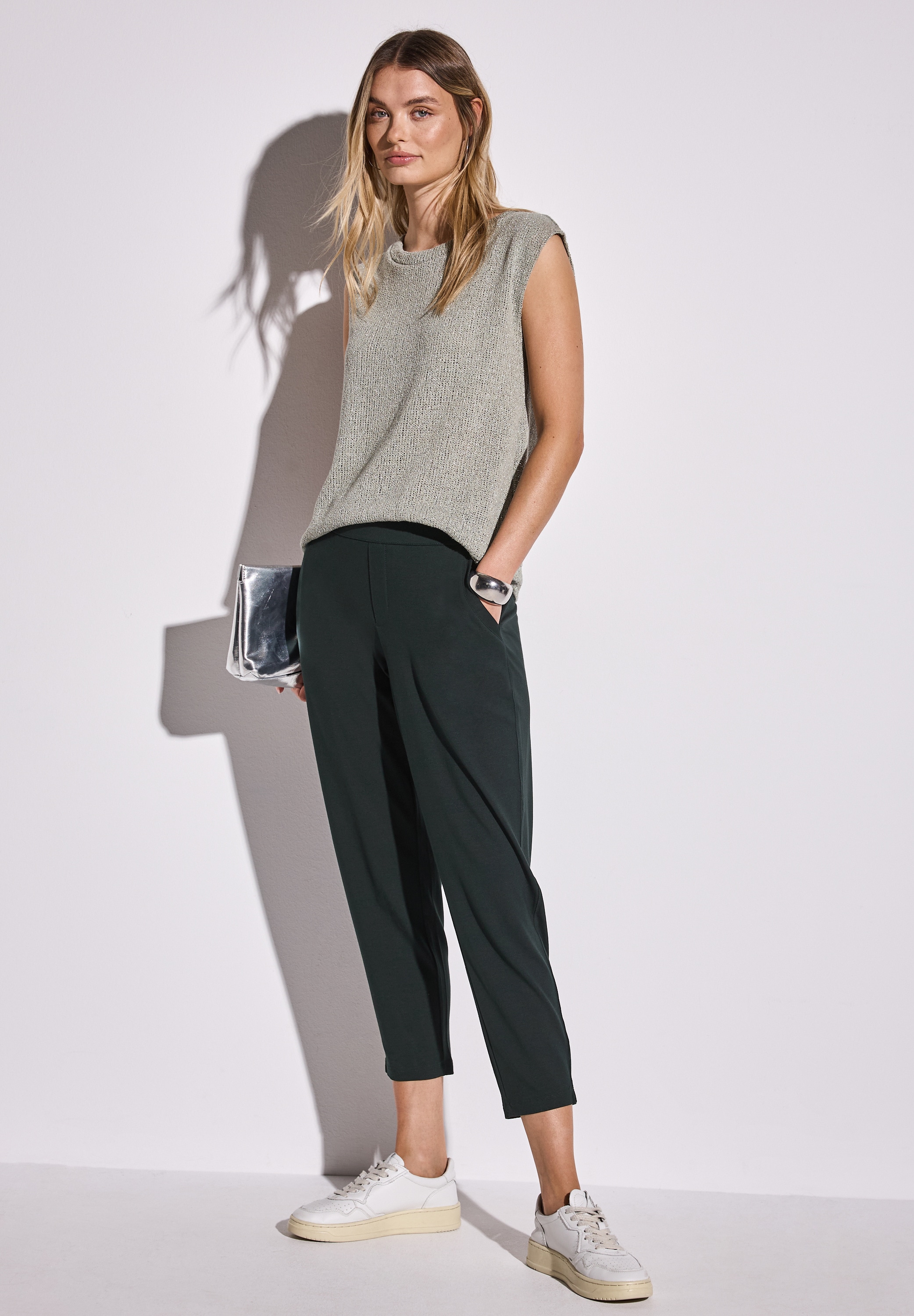 STREET ONE Stoffhose »Style Bonny«, mit elastischem Bund