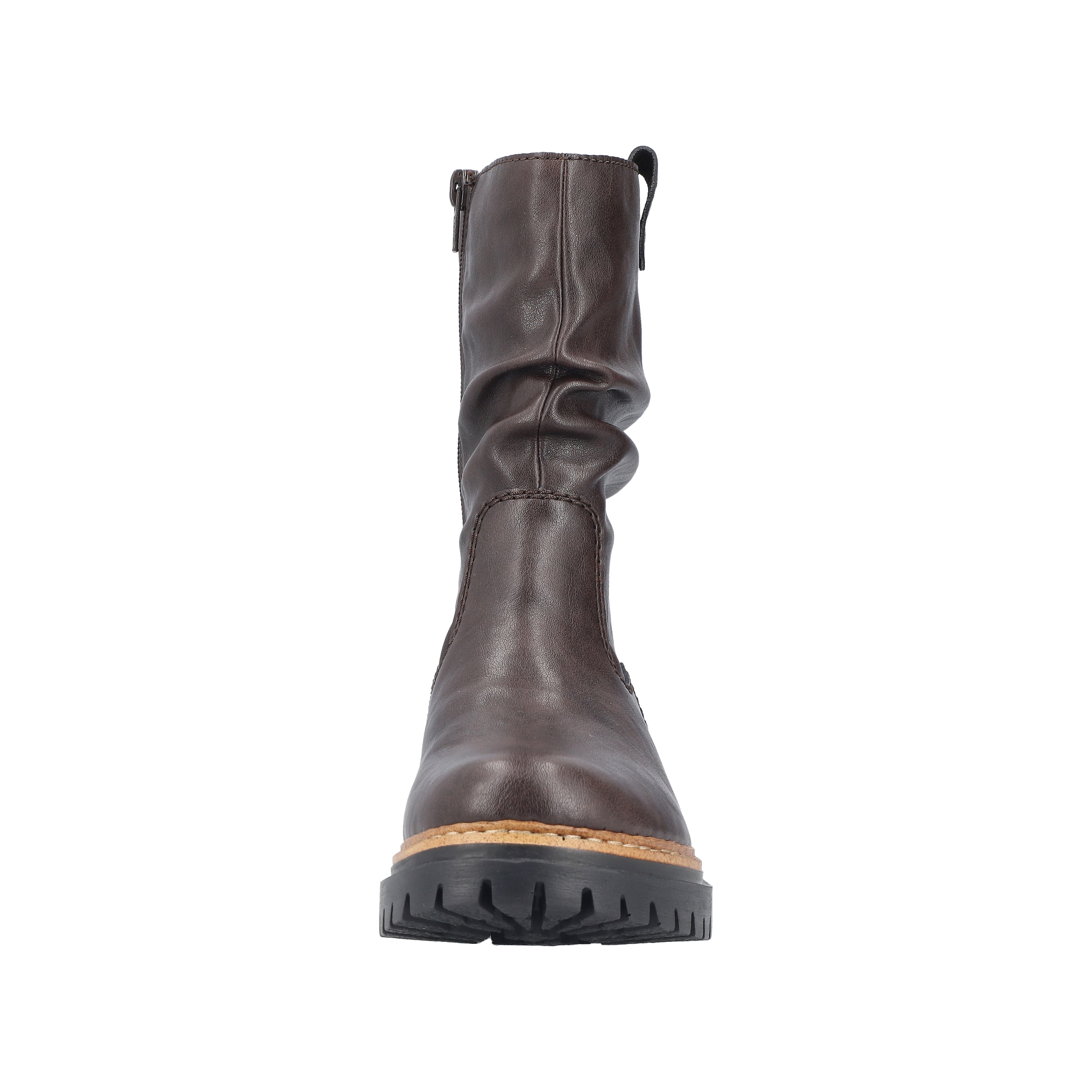 Rieker Winterstiefelette  Boots mit Innenreißverschluss und Profilsohle