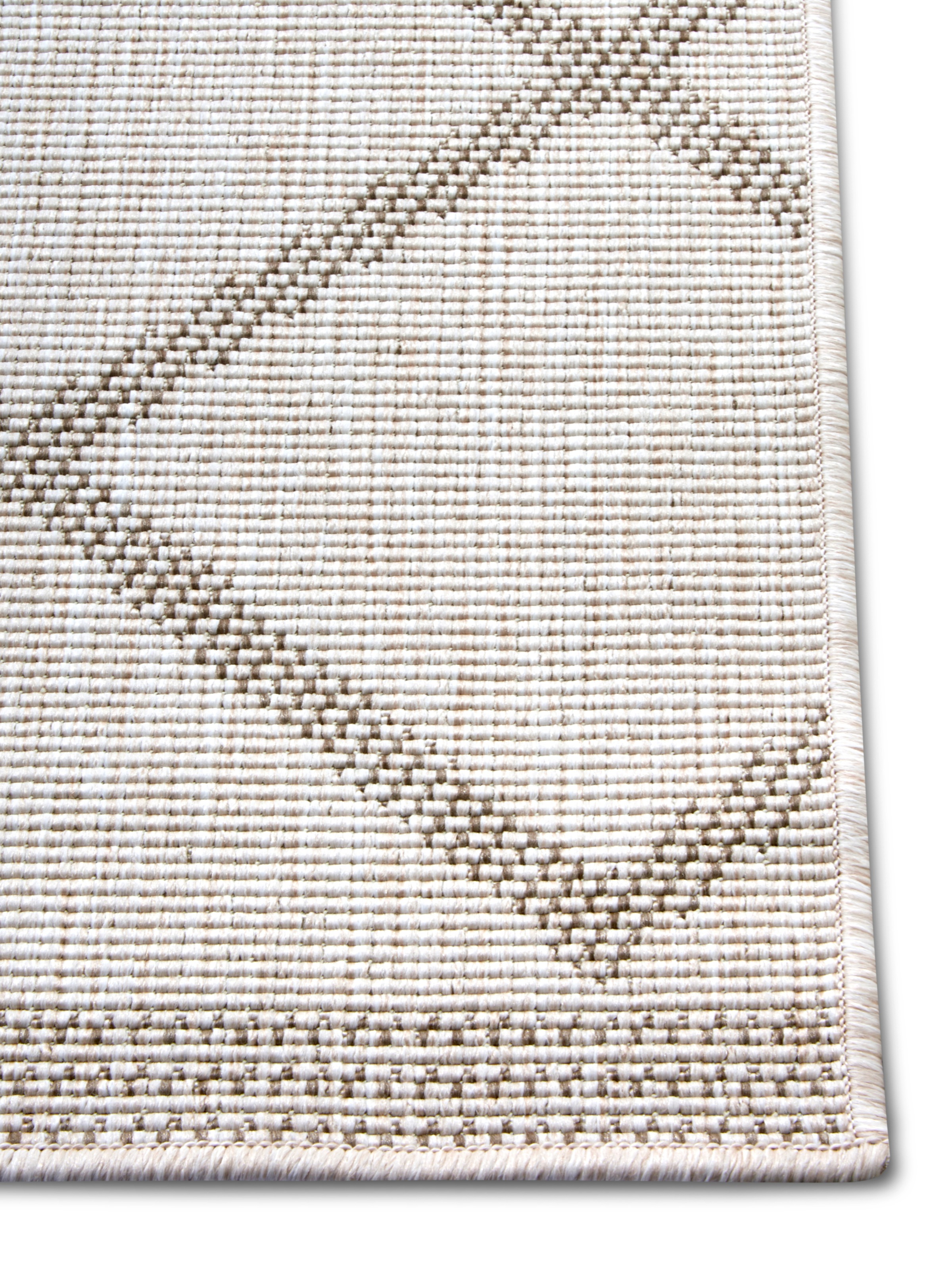 HANSE Home Teppich »Corsica Wendeteppich« rechteckig 5 mm Höhe In-& Outdoor, Wetterfest, Balkon, Läufer, Wohnzimmer, Wasserfest