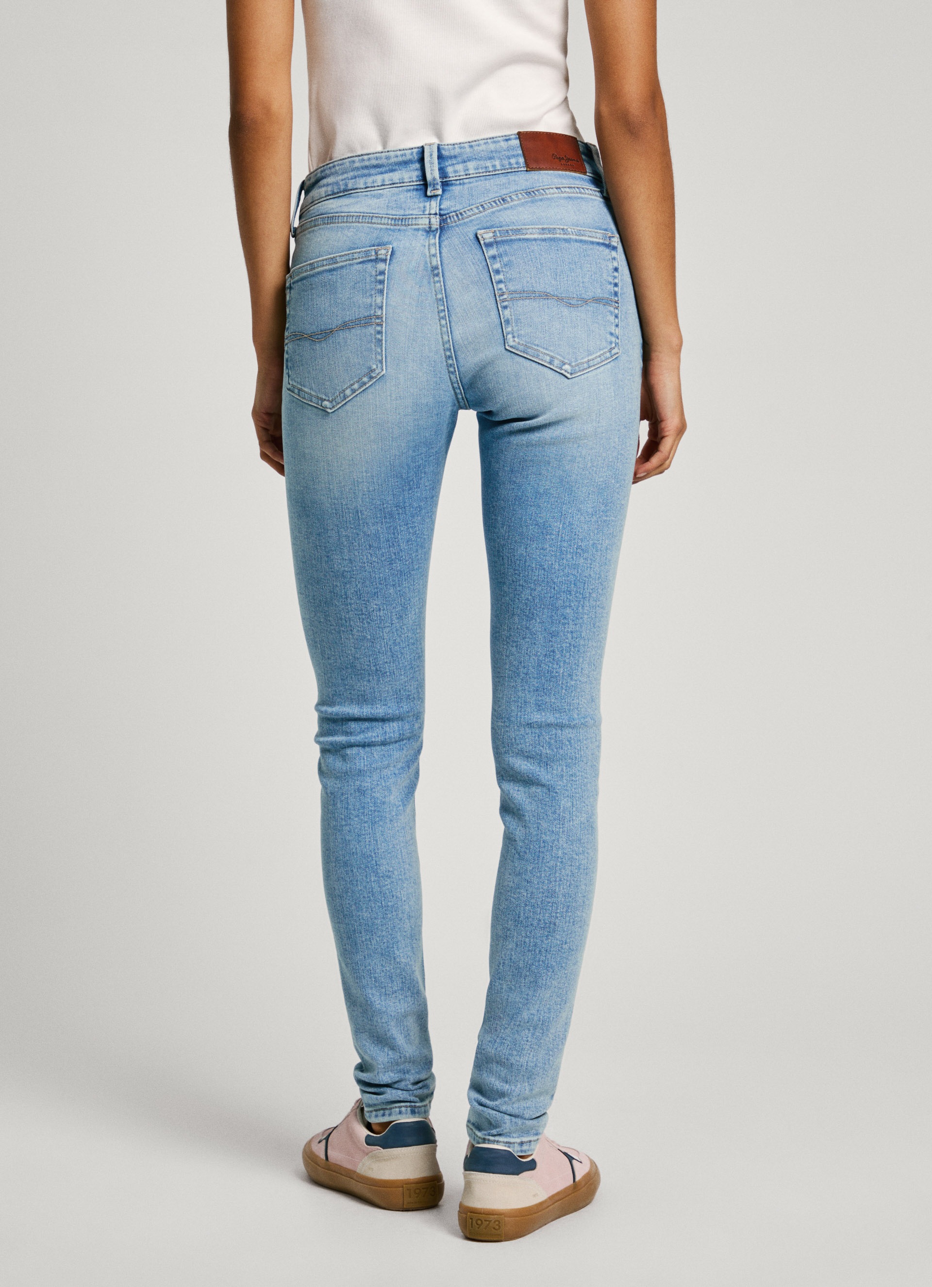 Pepe Jeans Skinny-fit-Jeans »SKINNY JEANS LW«, in verschiedenen Waschungen