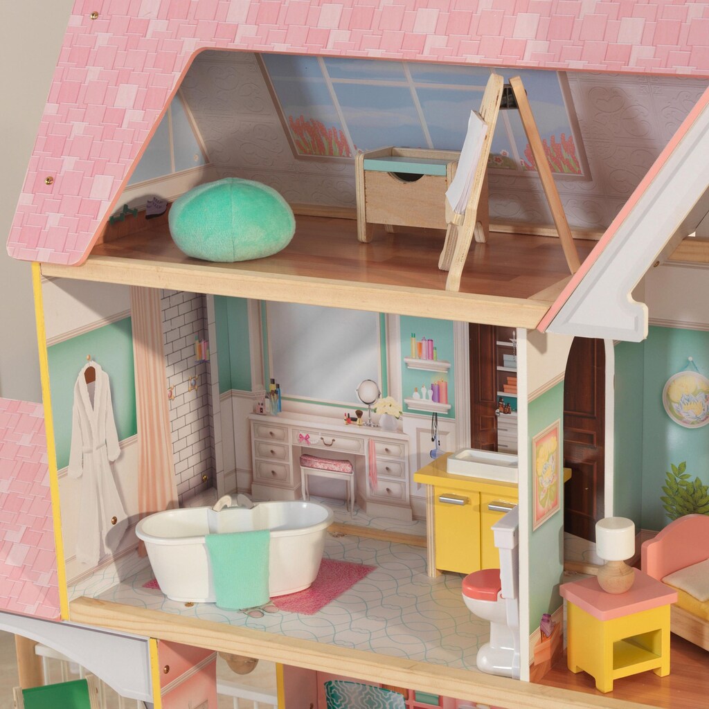 KidKraft® Puppenhaus »Lolas Villa mit EZ Kraft Assembly™«