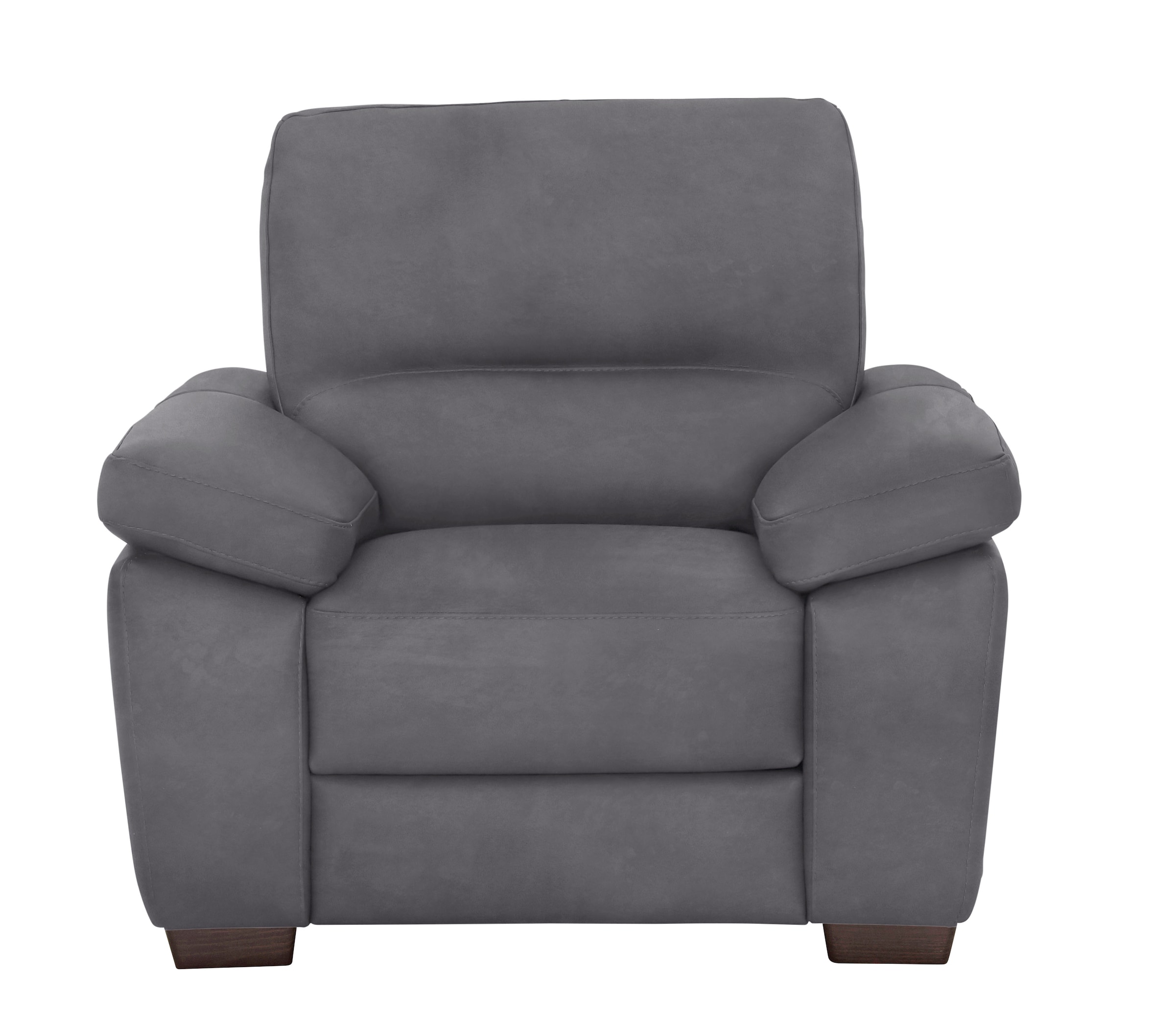 CALIA ITALIA Sessel »Gaia, in edlem Design und mit erstklassigem Sitzkomfort« aus pflegeleichtem Luxus-Microfaser Ginevra Hydro Care