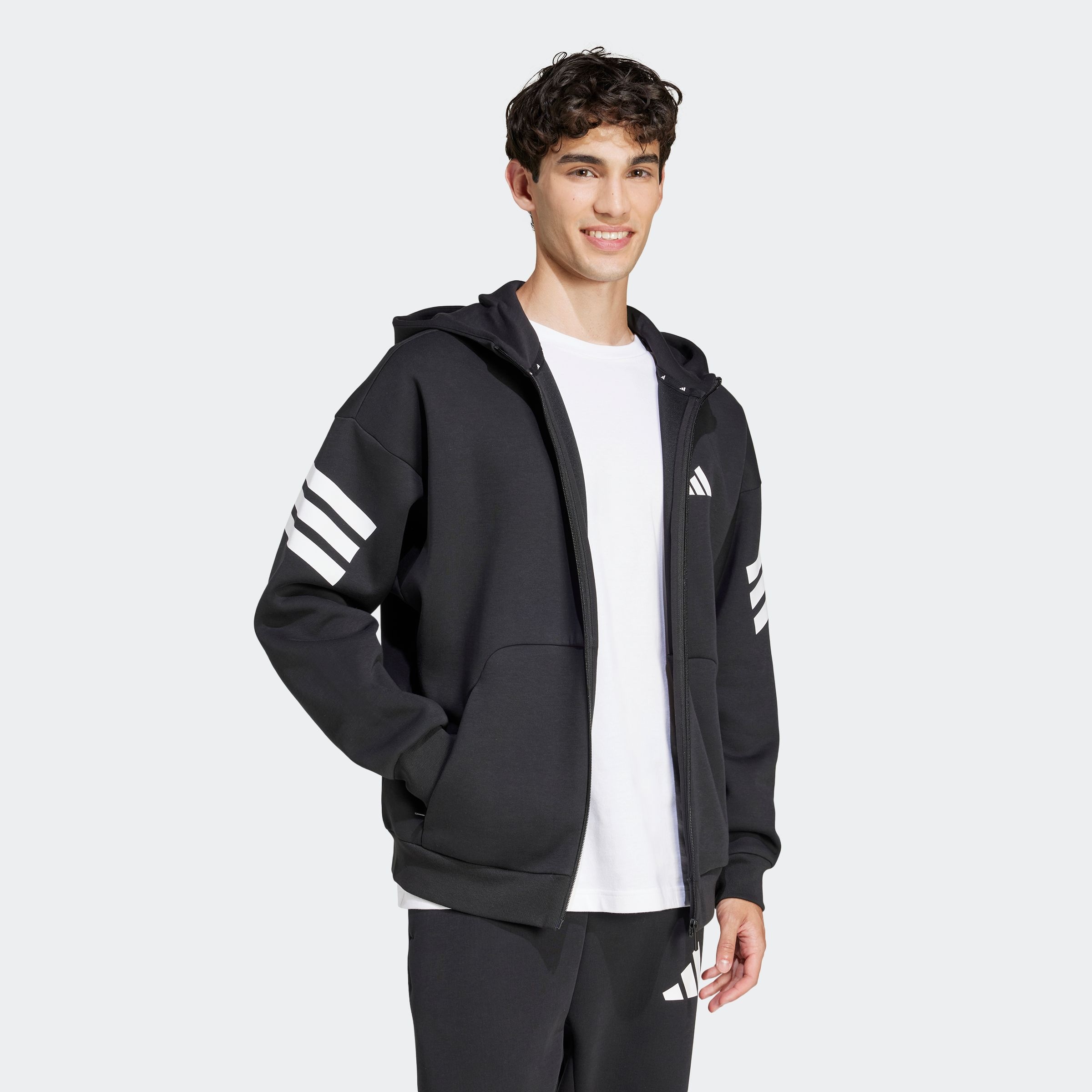 adidas Sportswear Kapuzensweatshirt »M FI 3S FZ«