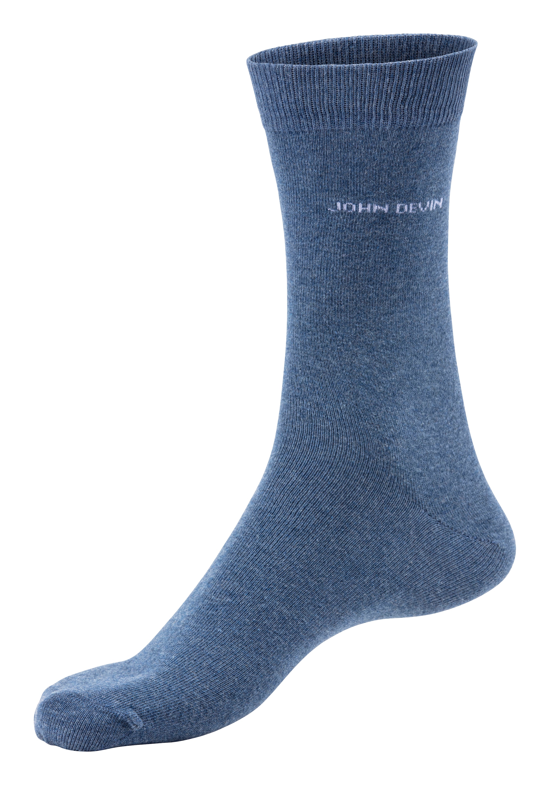 John Devin Basicsocken, (Packung, 7 Paar), für jeden Tag