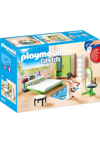 Playmobil® Konstruktions-Spielset »Schlafzimmer (9271), City Life«, Made in Germany kaufen