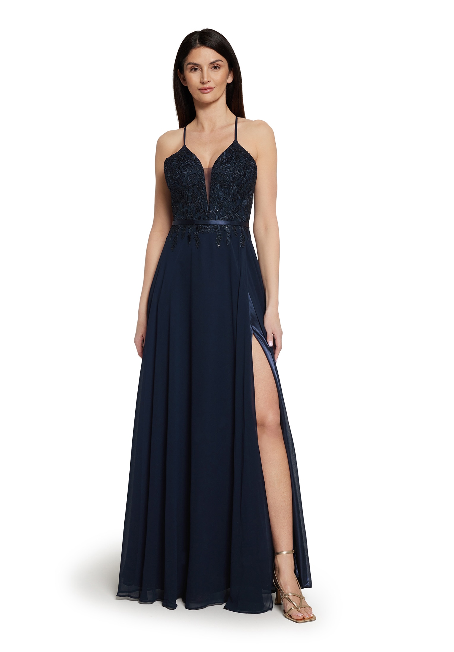 Vera Mont Abendkleid »Abendkleid mit Stickerei«