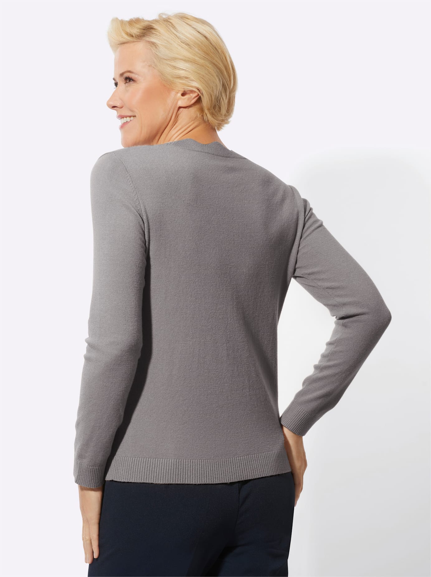 Classic Strickpullover »Langarm-Pullover«