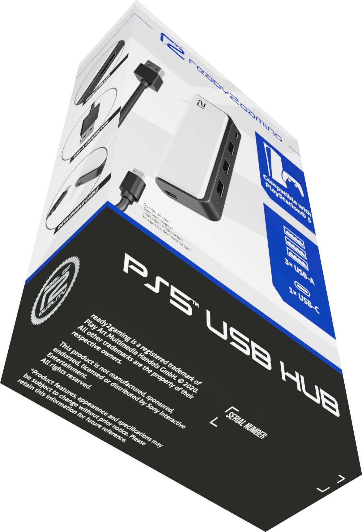 Ready2gaming Gaming-Adapter »PS5™ USB HUB«