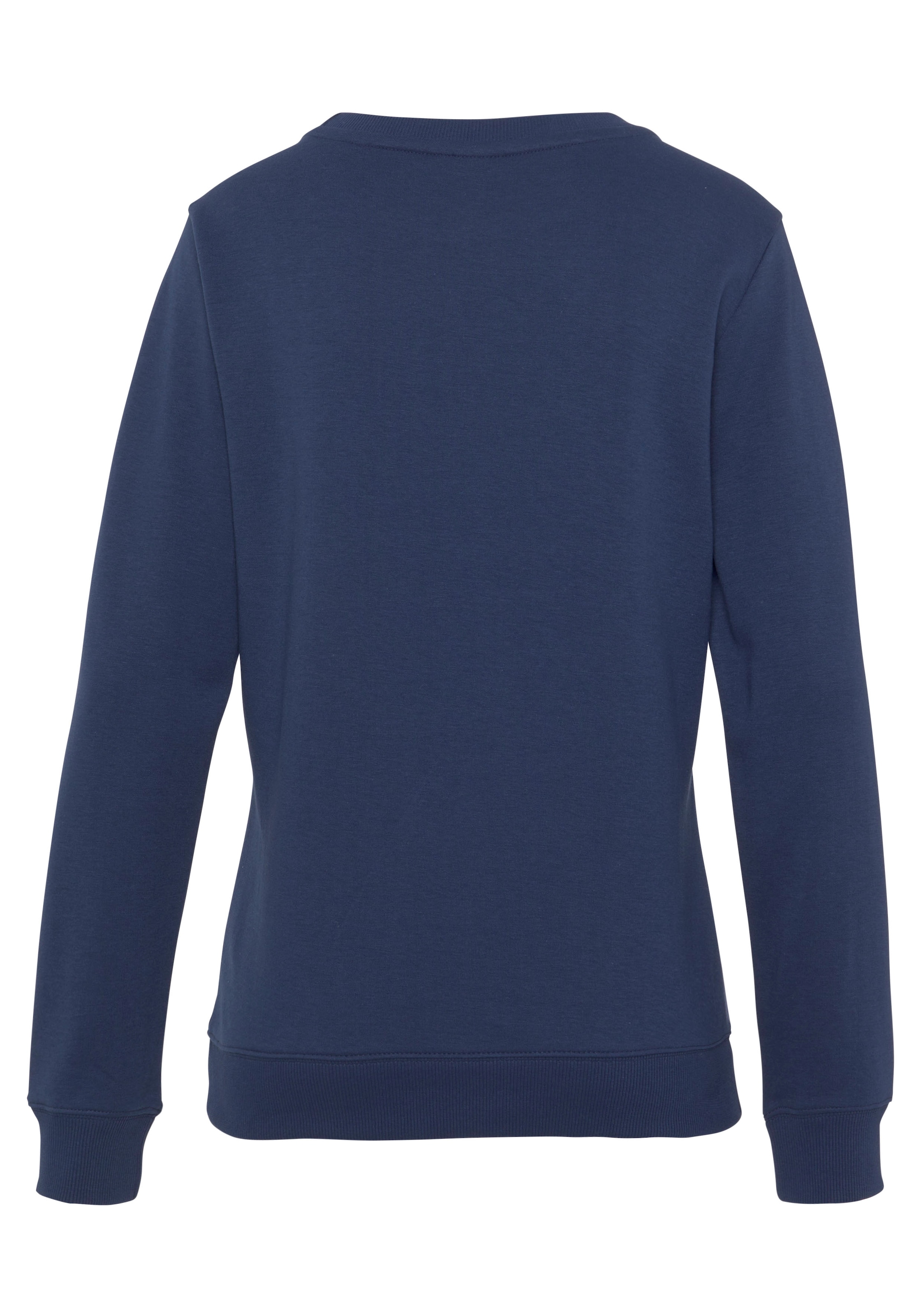 Bench. Loungewear Sweatshirt mit Logodruck und Stickerei, Loungeanzug