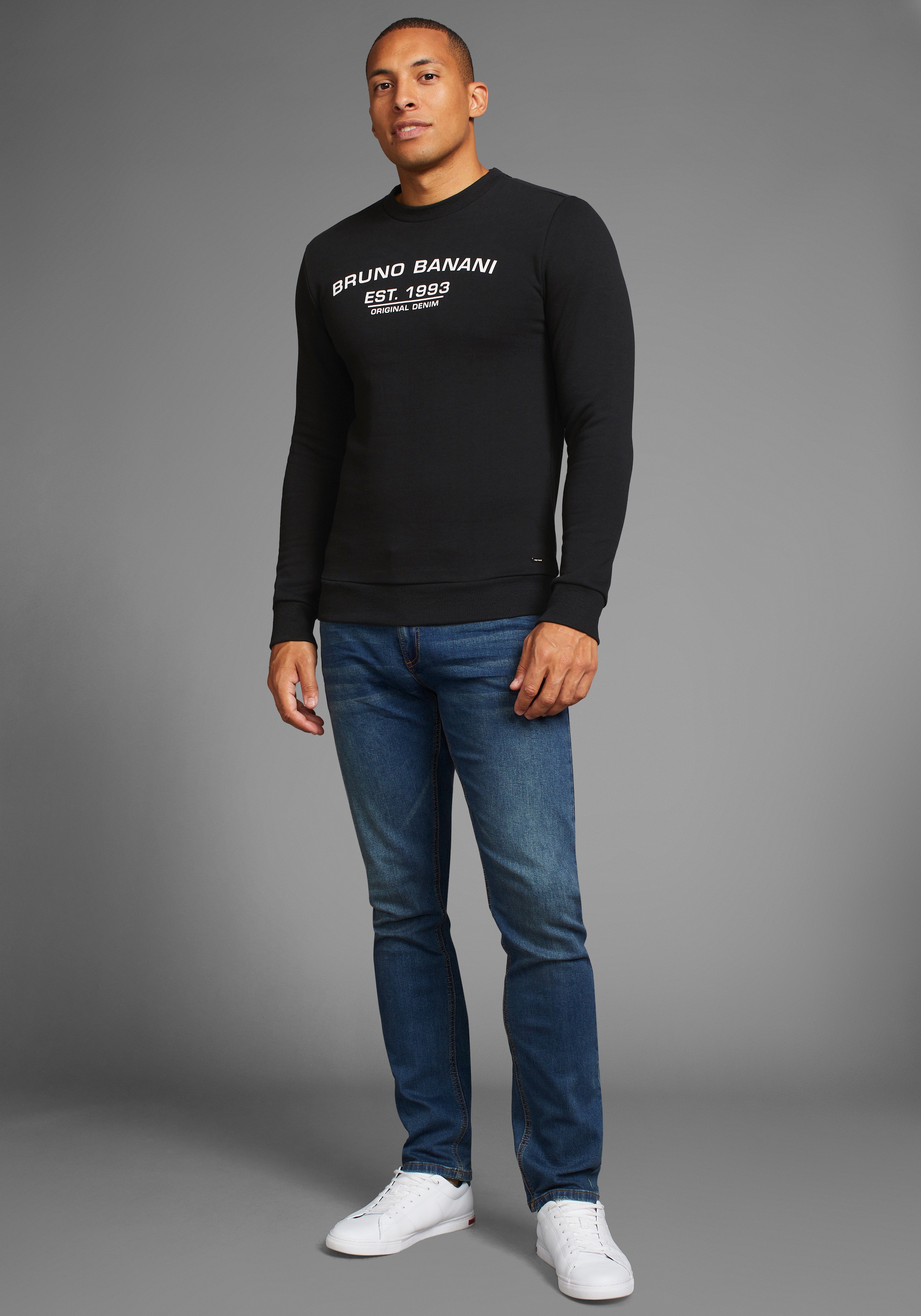 Bruno Banani Sweatshirt, mit Logoprint - NEUE KOLLEKTION
