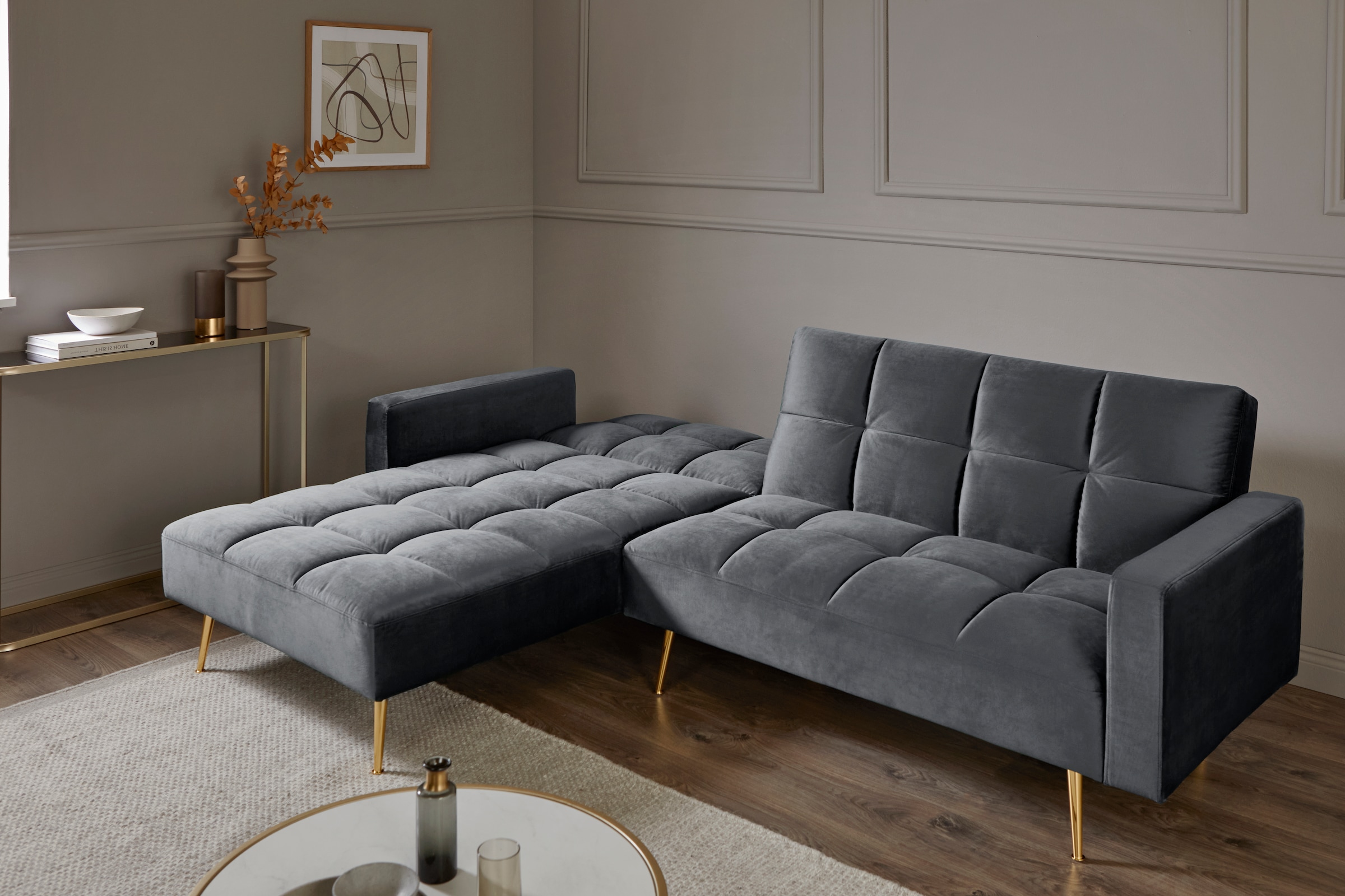 Jahnke Ecksofa »CHILLAX POSH CORNER«