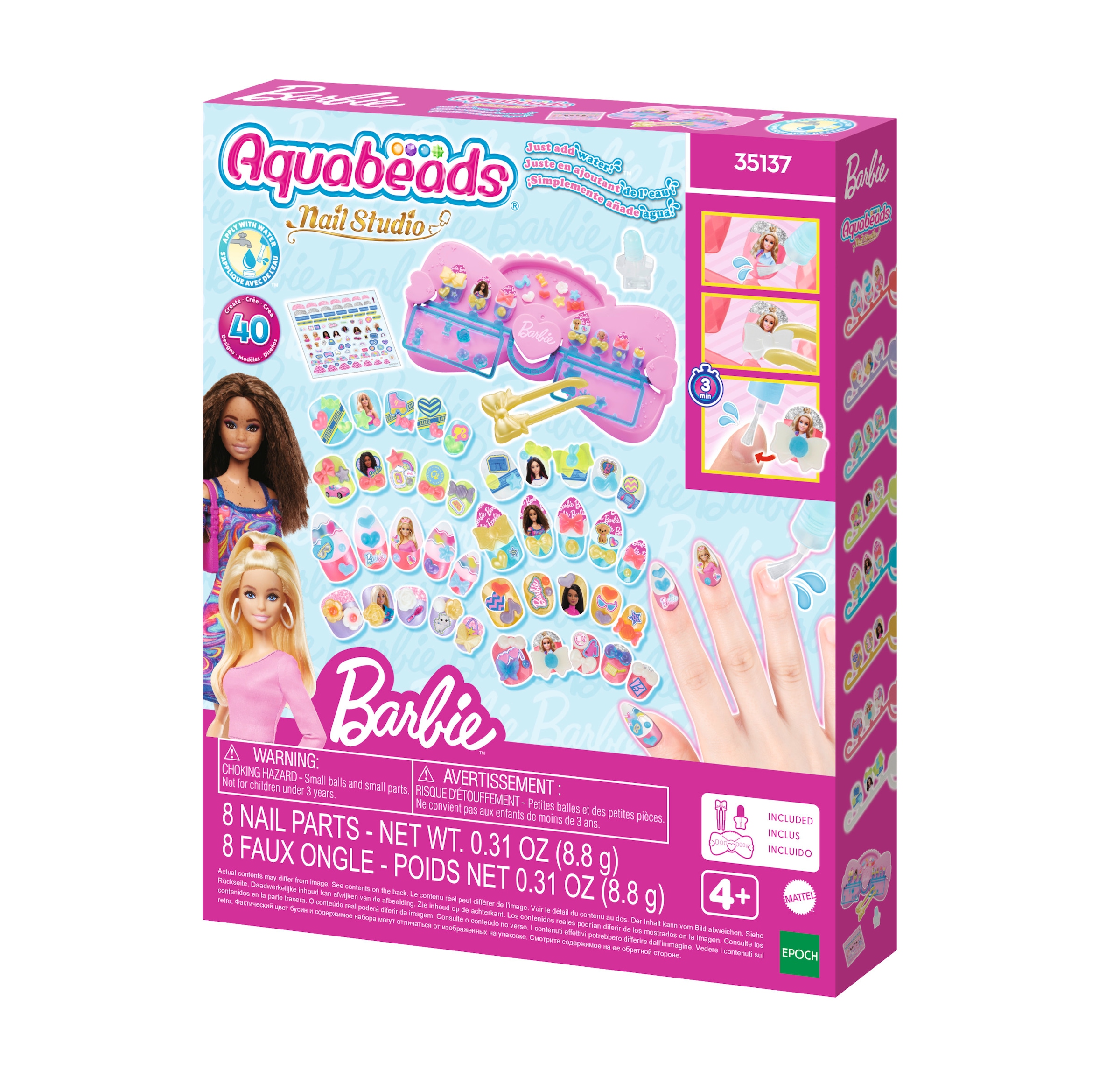 Aquabeads Kreativset »Barbie Nagelstudio«