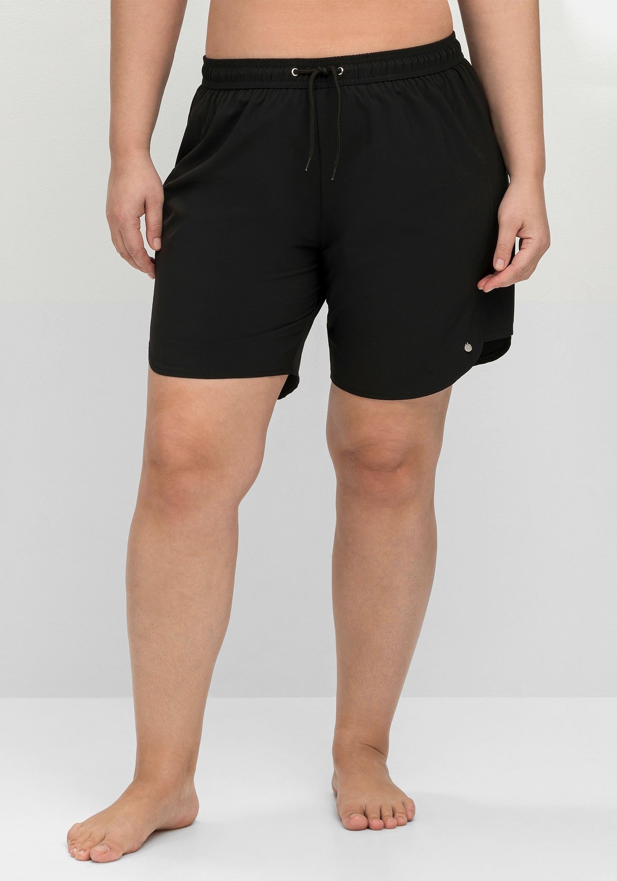 Sheego Badehose »Badehose mit Bindeband, seitlich abgerundet«, mit Bindeband, seitlich abgerundet