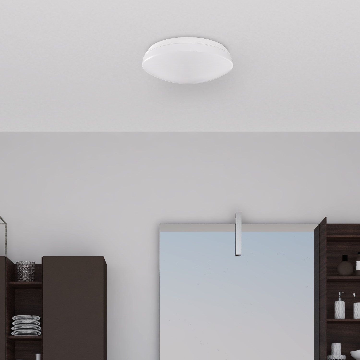 Paco Home Wandleuchte mit LED »KENU«, Garantie Wasserfest dimmbar IP44 XXL Weiß | 3 Bad Deckenleuchte Wohnzimmer Lampe kaufen online Jahren