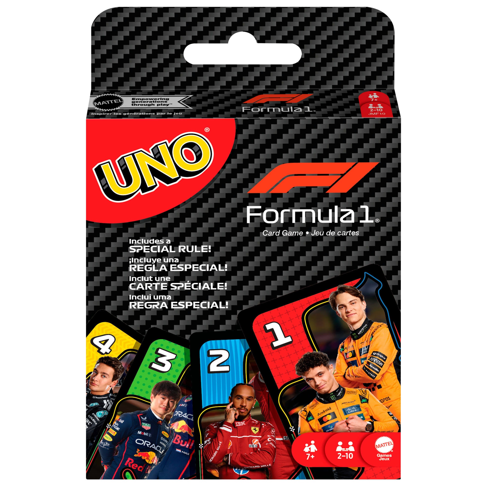 Mattel games Spiel »UNO Formel 1«