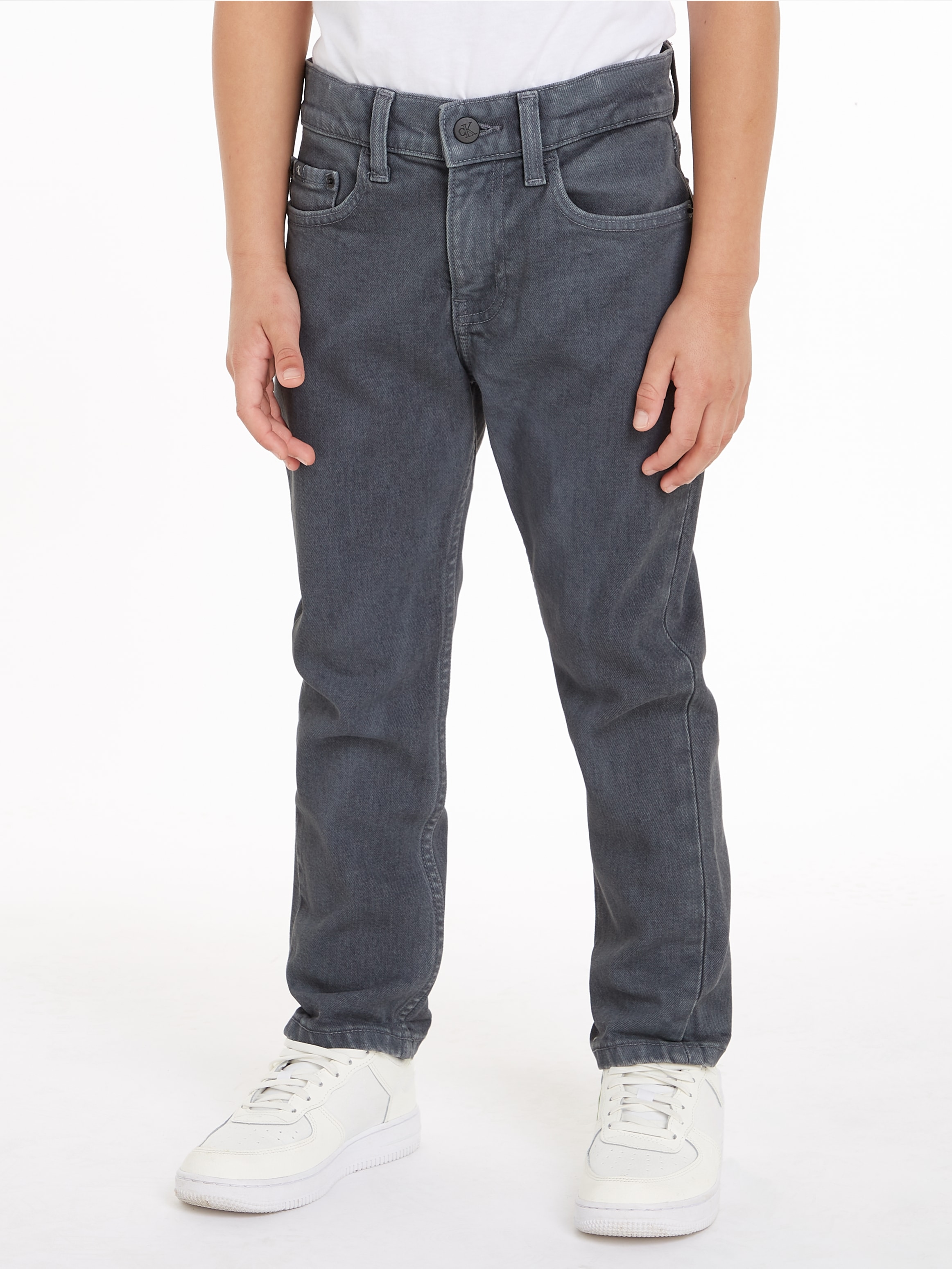 Stretch-Jeans »DAD GREY DARK OVERDYED«, für Jungen bis 16 Jahre