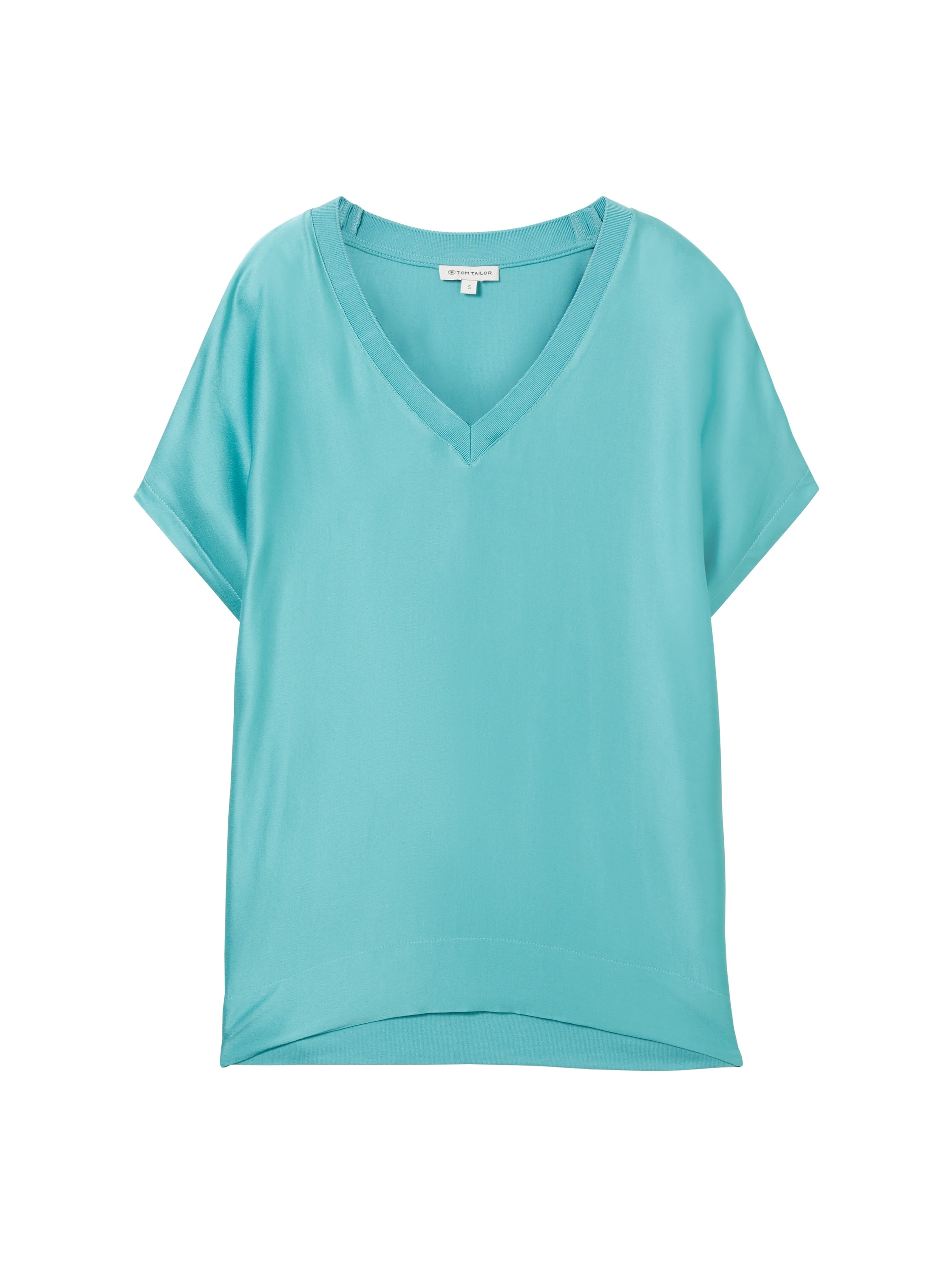TOM TAILOR Blusenshirt, mit V-Ausschnitt
