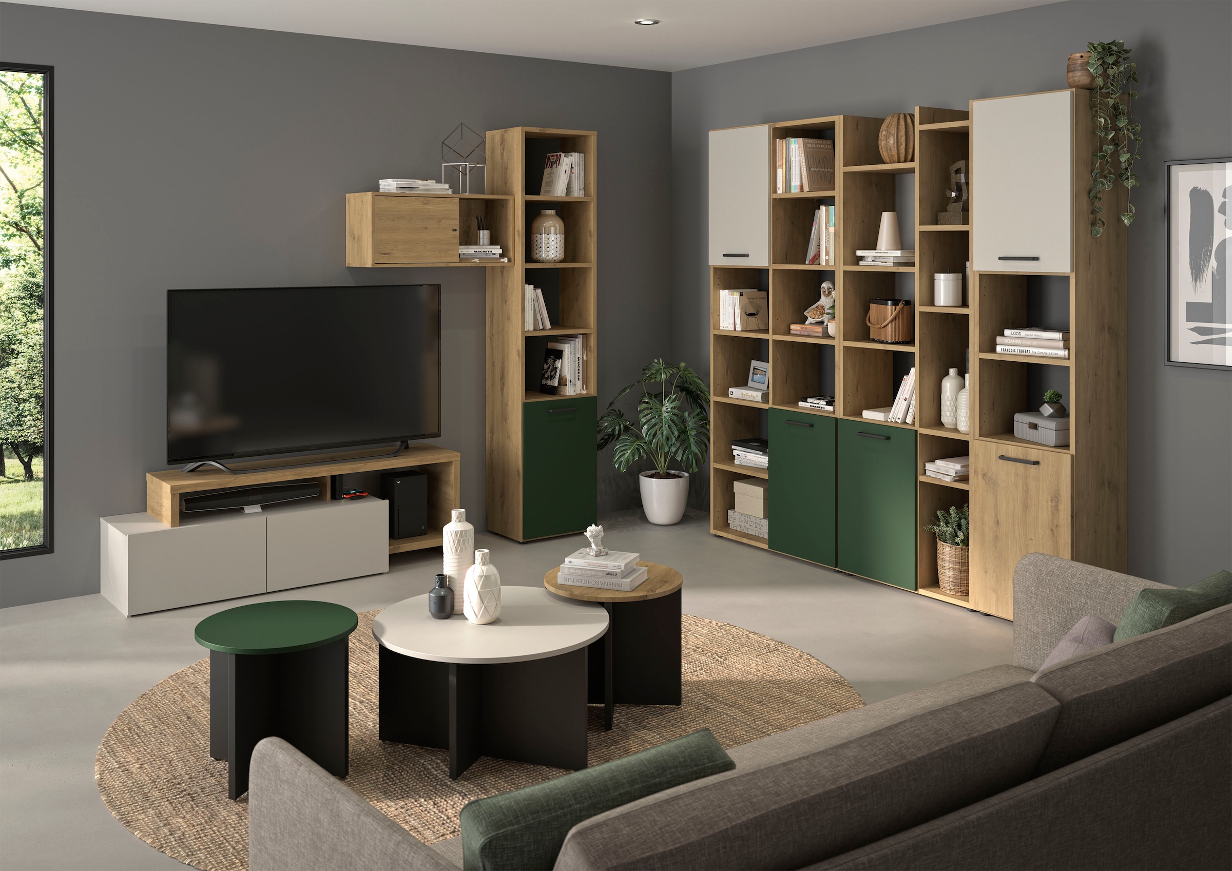 Gami Couchtisch »CRAFT«, Set aus 3 Couchtischen