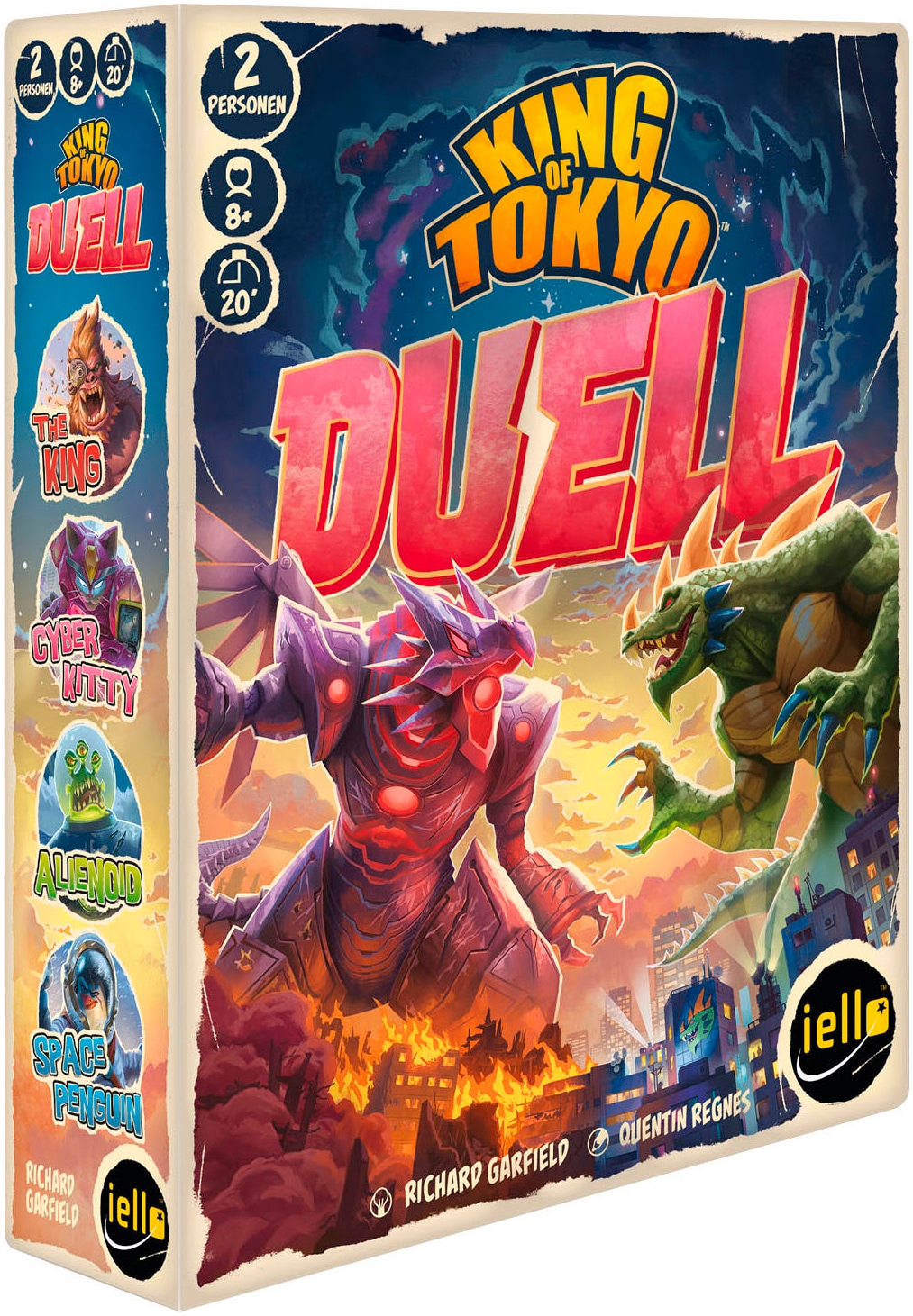 iello Spiel »King of Tokyo - Duell«