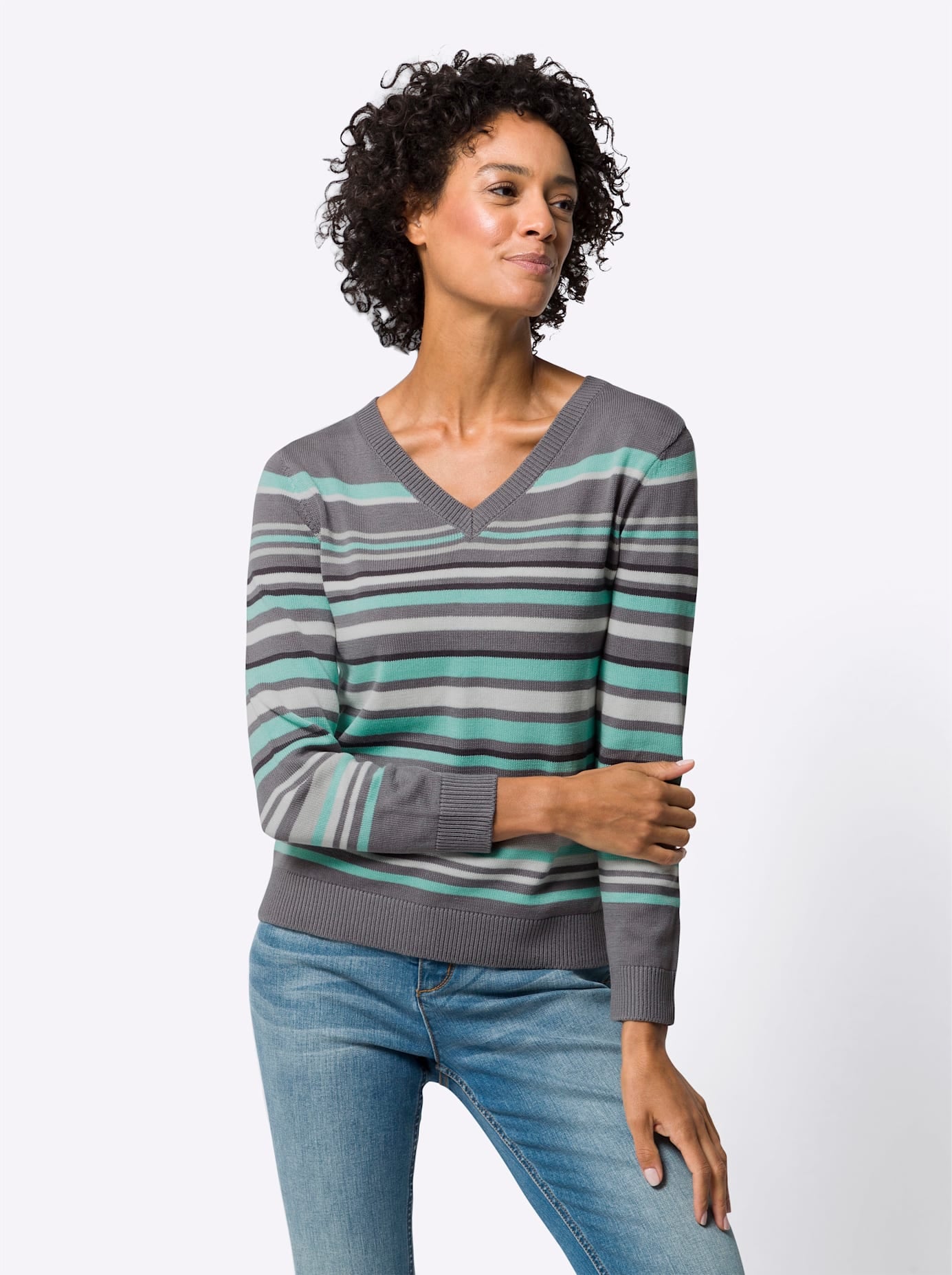Classic Basics V-Ausschnitt-Pullover »V-Pullover«