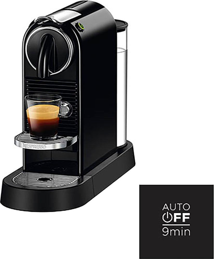 Nespresso Kapselmaschine »CITIZ EN von XXL 3 Black«, Jahren 167.B DeLonghi, Garantie mit inkl. Willkommenspaket mit 7 Kapseln