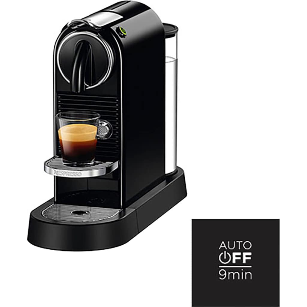 Nespresso Kapselmaschine »CITIZ EN 167.B von DeLonghi, Black«