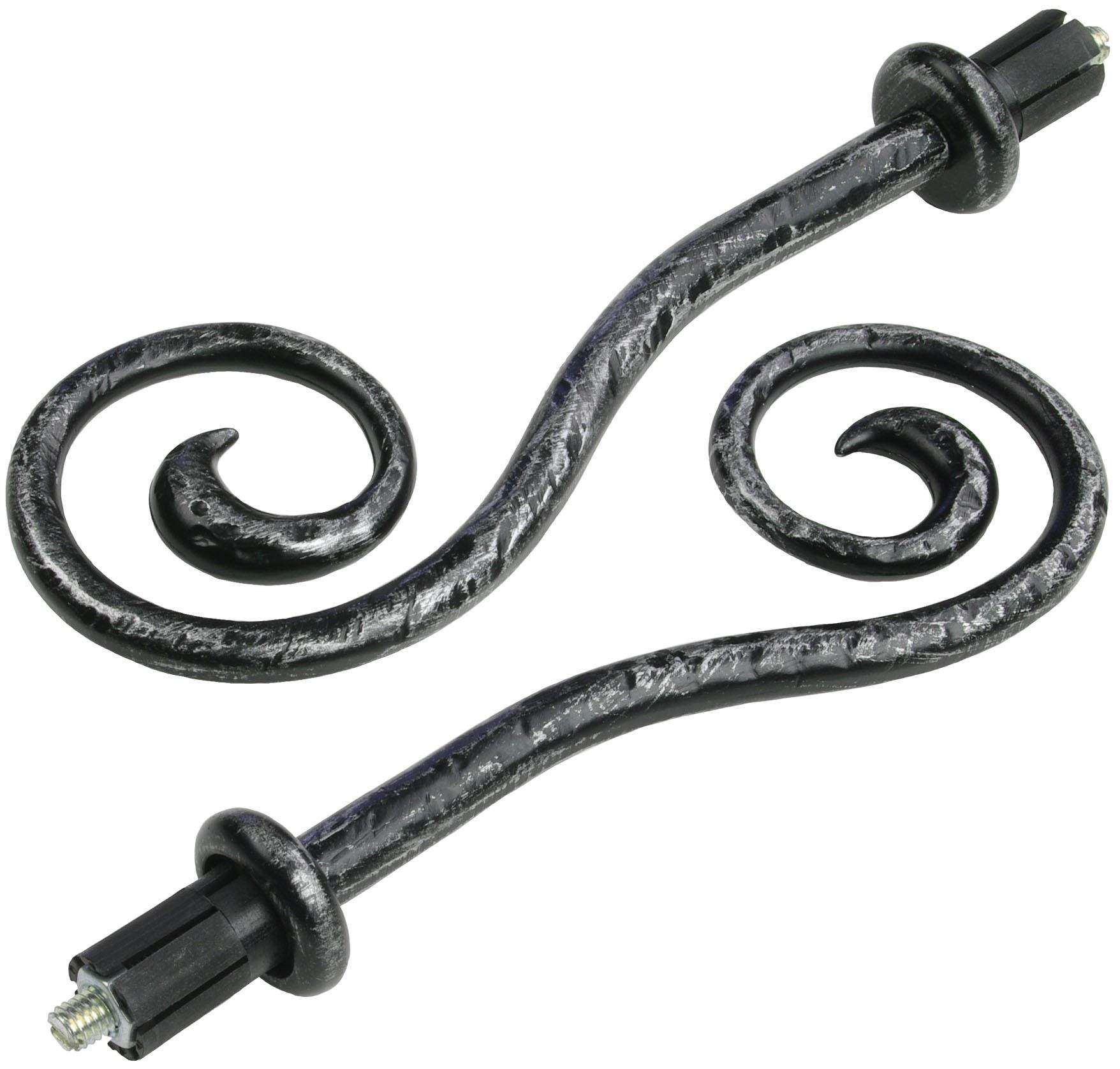 Liedeco Gardinenstange »Esp Spirale« Ø 16 mm 1 läufig-läufig Fixmaß 1-läufig im Fixmaß Ø 16 mm