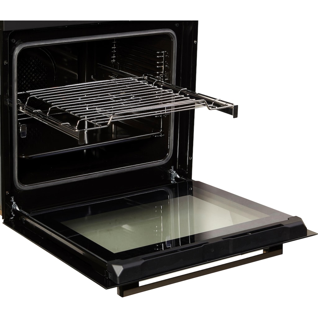 Amica Einbaubackofen »EBX 944 610 SM«, EBX 944 610 SM, mit 2-fach-Teleskopauszug, Simple Steam