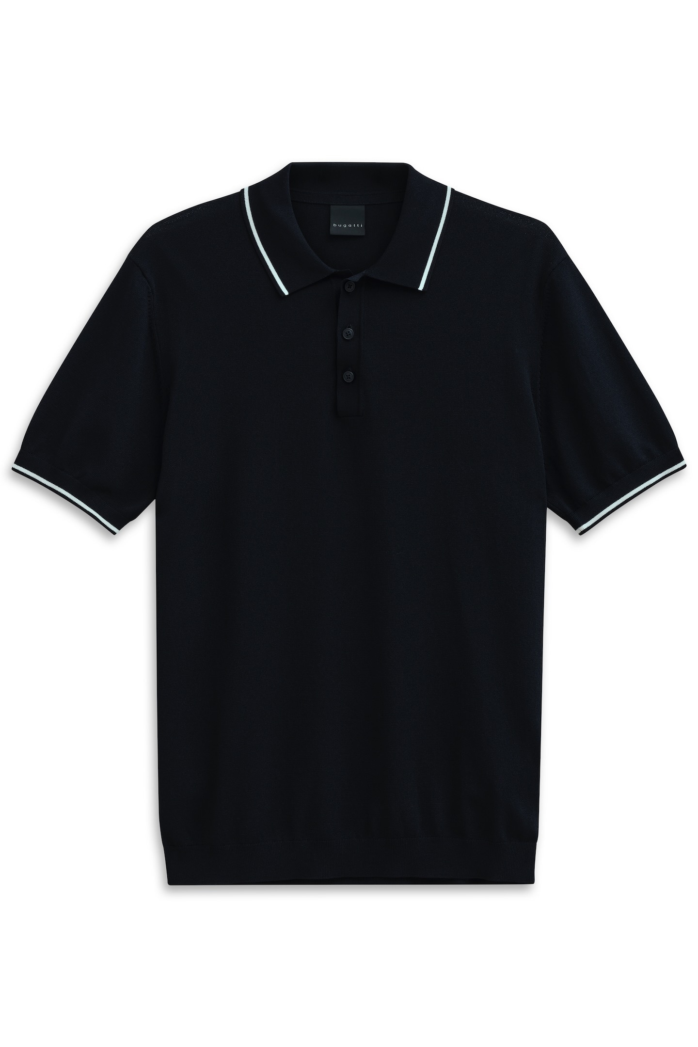 bugatti Poloshirt »Regular Fit«, angenehm weich und zeitloses Design