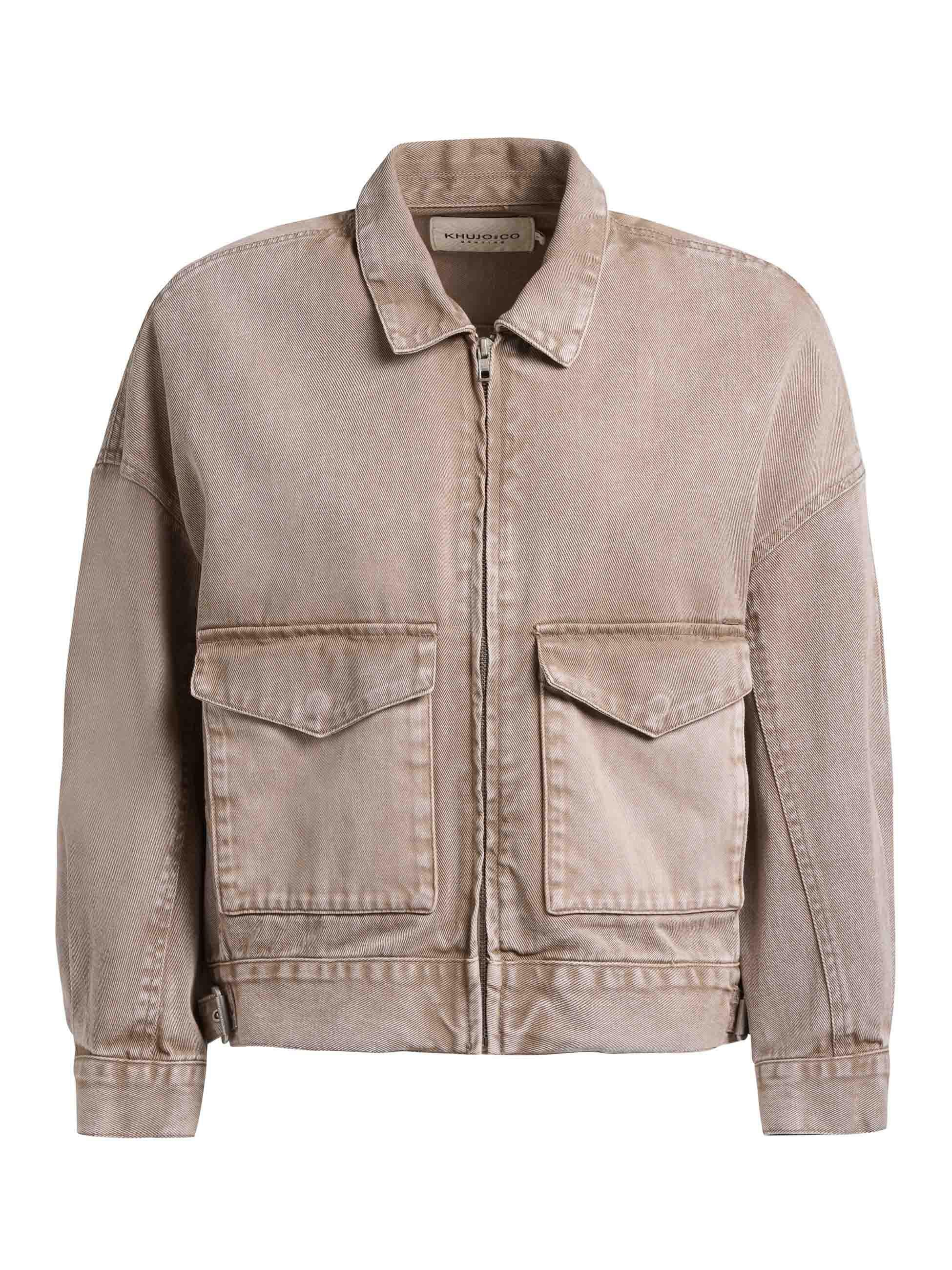 khujo Hemdjacke »Jeansjacke Nelina« ohne Kapuze Oversize Jeansjacke