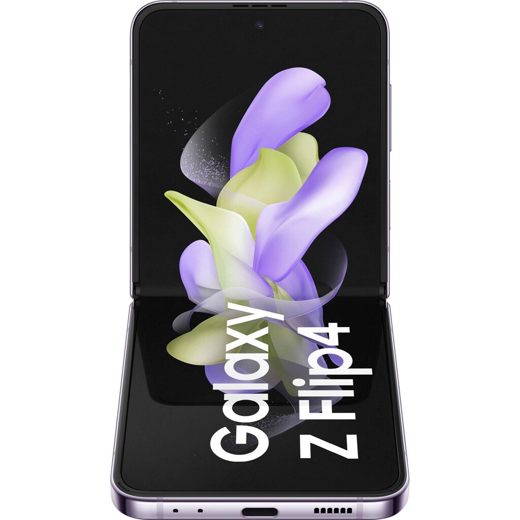 Samsung Smartphone »Galaxy Z Flip4«, (17,03 cm/6,7 Zoll, 128 GB Speicherplatz, 12 MP Kamera)