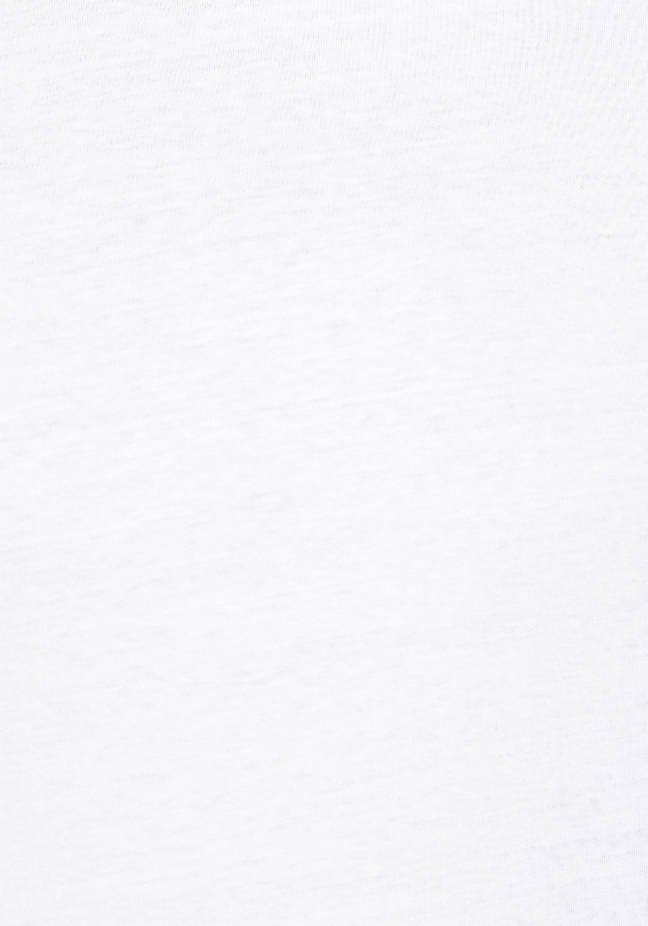 Man's World Langarmshirt »neue Farbe !«, (3er-Pack), Langarm, unifarben, aus Baumwolle, im 3er-Pack