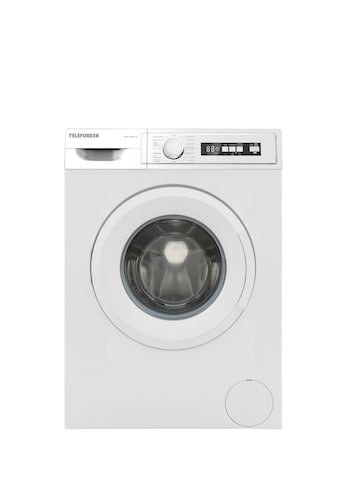 Telefunken Waschmaschine »W-6-1200-W«, W-6-1200-W, 6 kg, 1200 U/min, (6 kg / weiss) kaufen