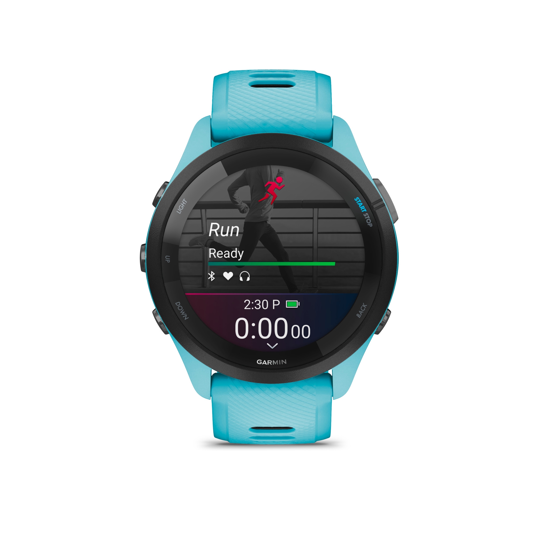 Garmin Smartwatch »FORERUNNER 265 mit Silikon-Armband 22 mm«