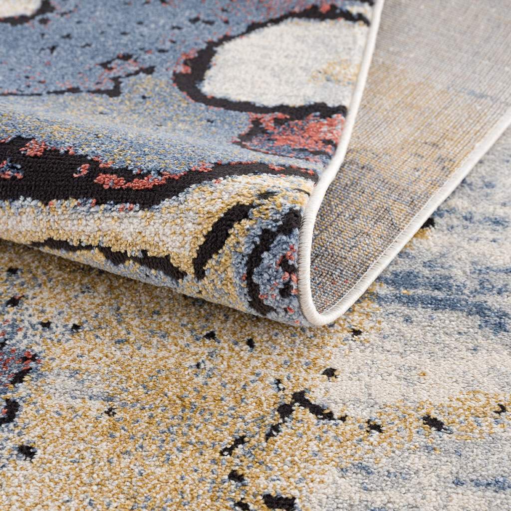 Kurzflor, City Abstrakt, 2699«, rechteckig, Weich Teppich »Mista Carpet Multicolor,