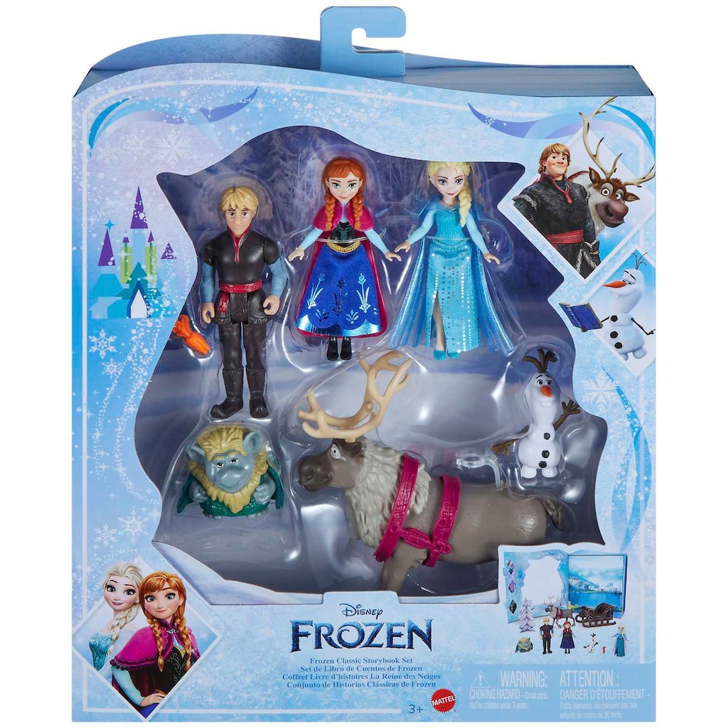 Mattel® Anziehpuppe »Disney Die Eiskönigin, Geschichten-Set«