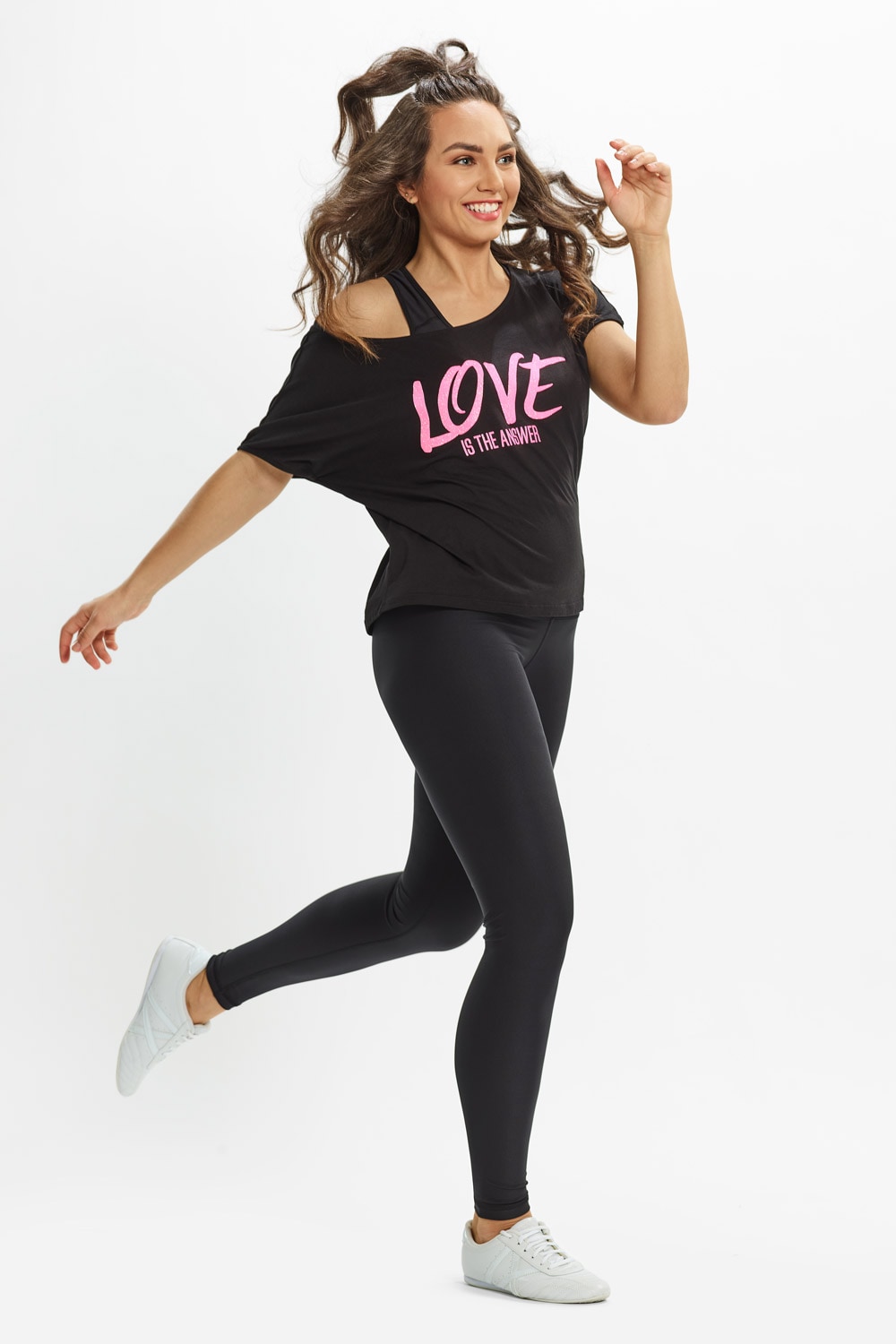 Winshape Oversize-Shirt »MCT002 ultra leicht«, mit Neon pinkem  Glitzer-Aufdruck bei ♕ | T-Shirts