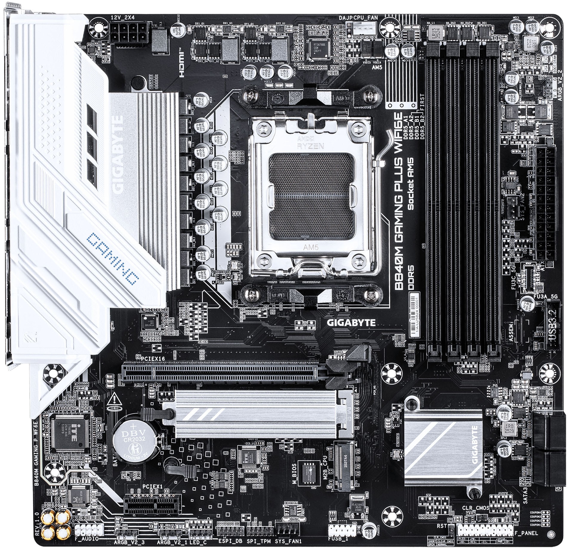 Gigabyte Mainboard »B840M GAMING PLUS WIFI6E«