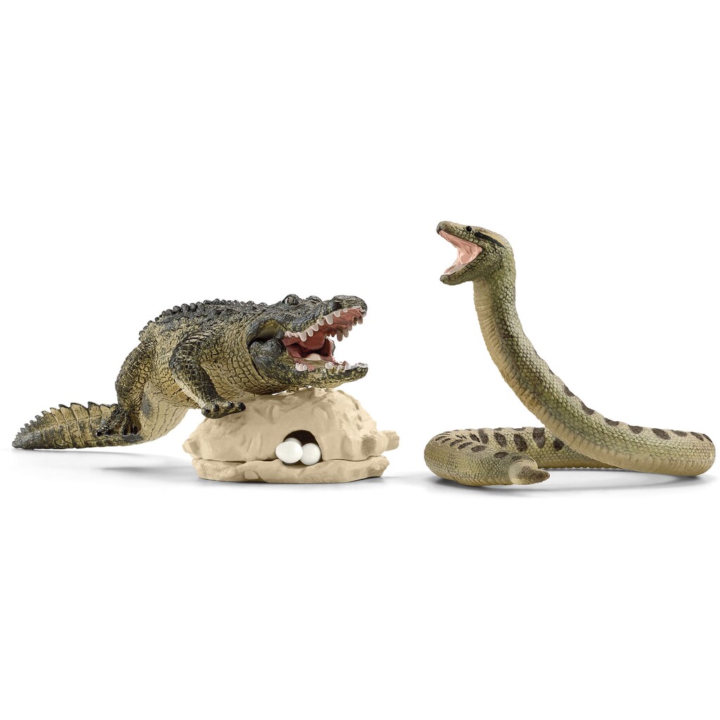 Schleich® Spielfigur »WILD LIFE, Gefahr im Sumpf (42625)«