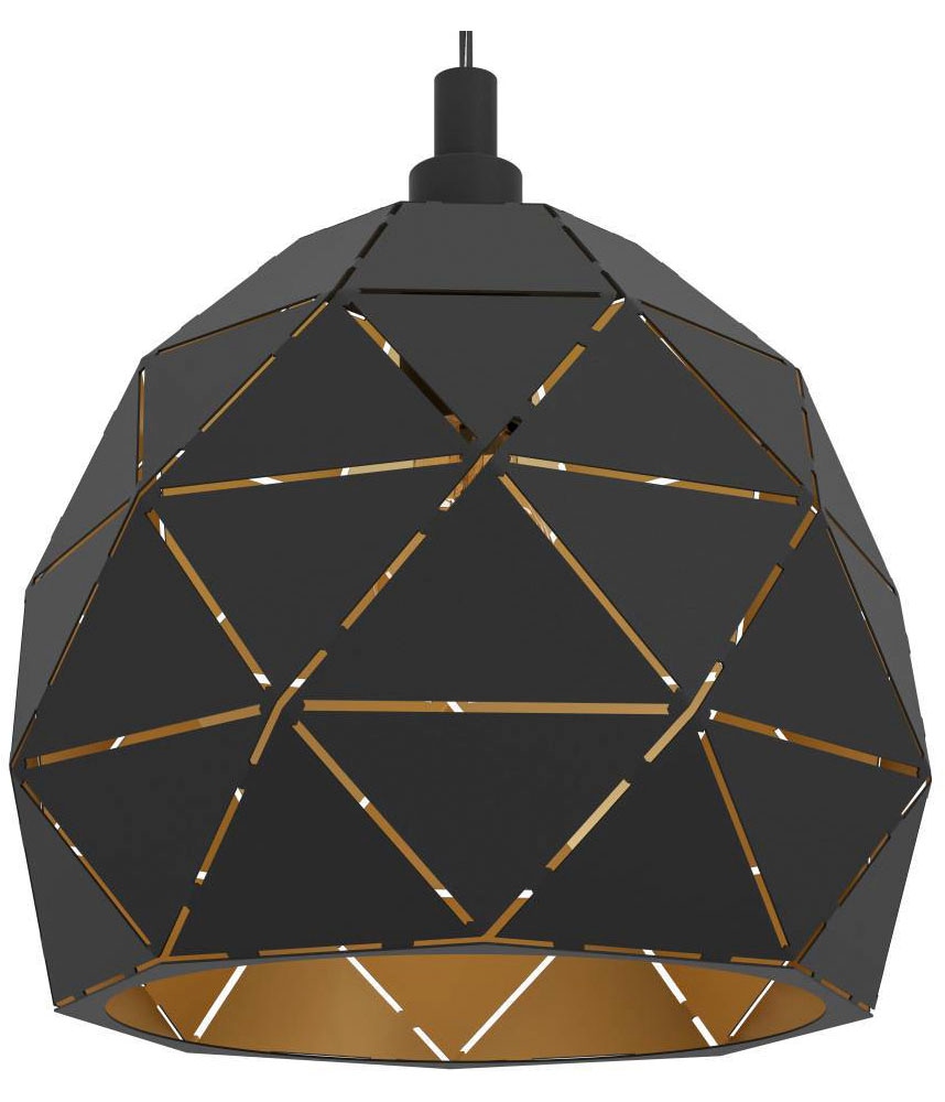 EGLO Hängeleuchte »ROCCAFORTE« E27 1 Stk. Hängeleuchte - H110 x Ø40 cm - 1X60W exkl.