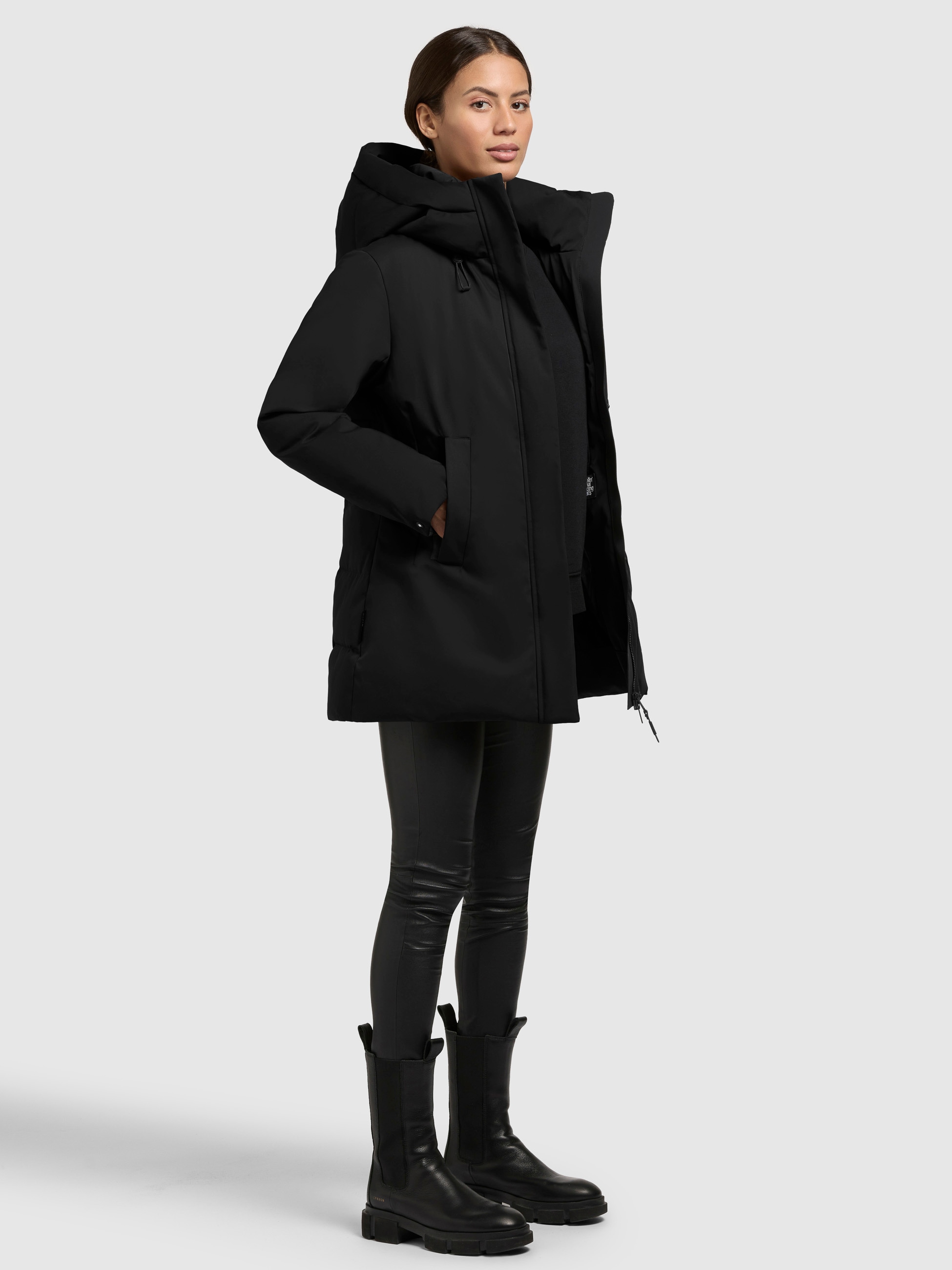 khujo Steppjacke »PALLA«, mit Kapuze