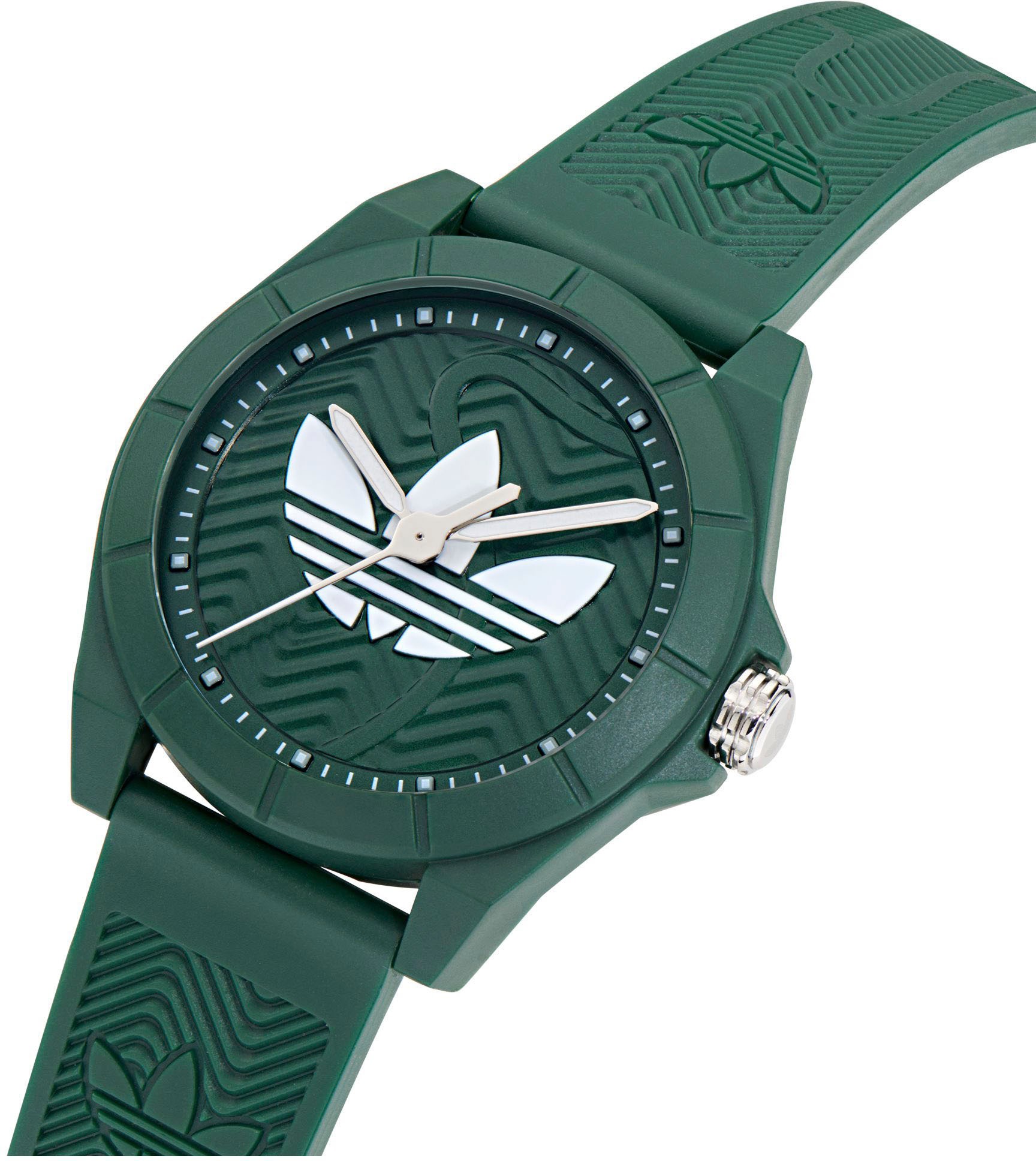 adidas Originals Quarzuhr »PROJECT FOUR«, Armbanduhr, Herrenuhr, Damenuhr,Resinarmband,wasserabweisend bis 5 bar