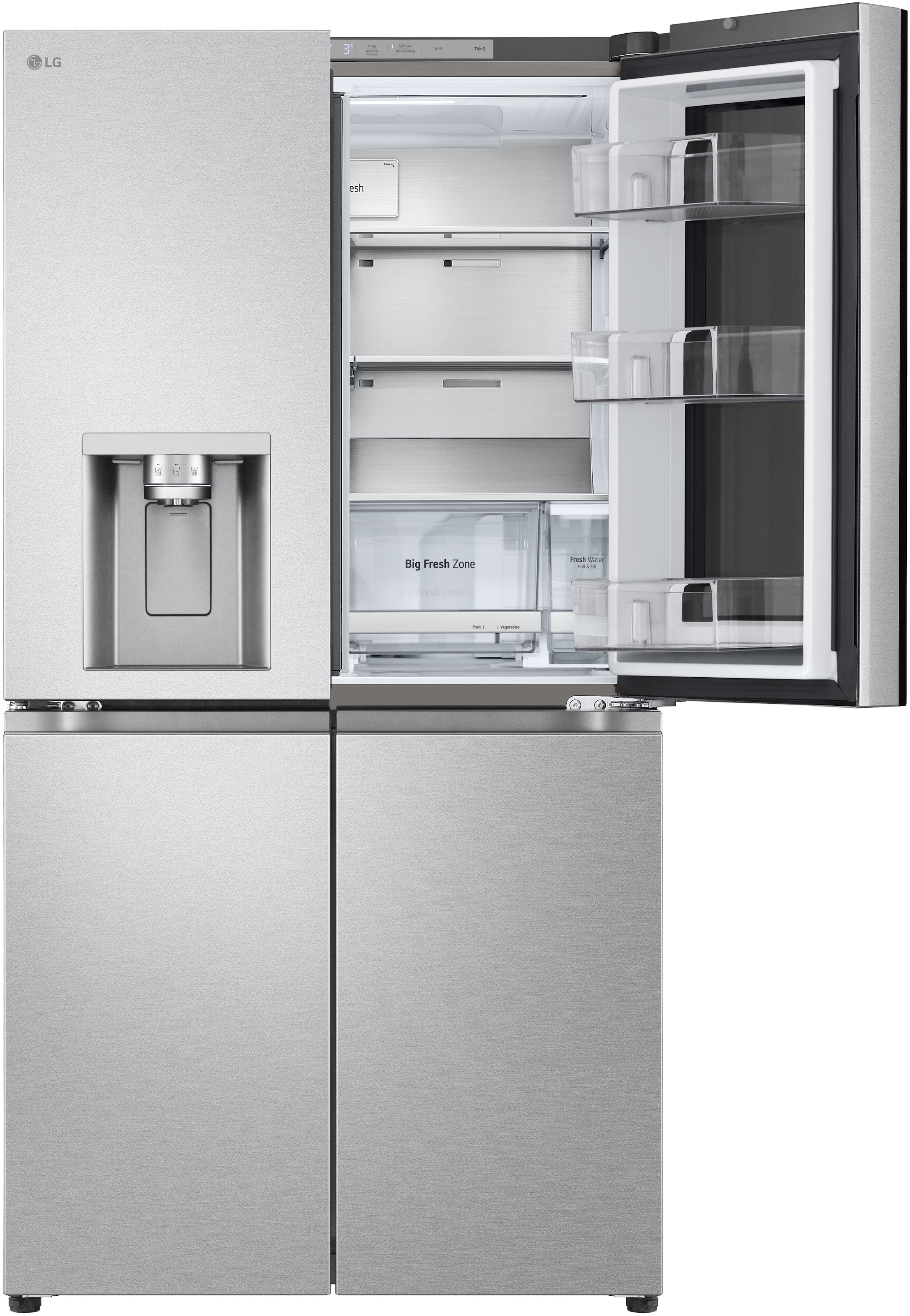 LG Multi Door InstaView® Multi-Door »GMG961MBKE« 179,2 cm hoch 91,4 cm breit