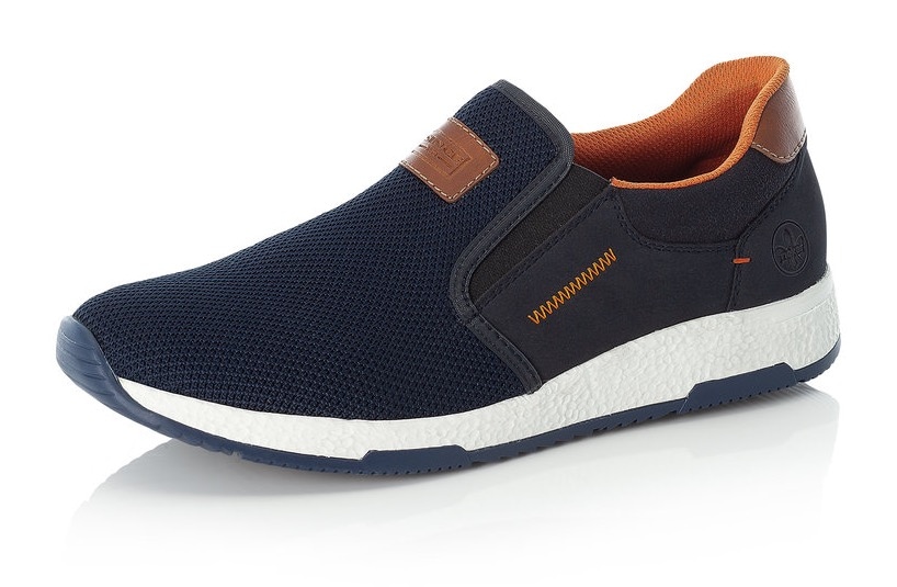 Slip-On Sneaker, Casual Slipper, Freizeitschuh mit Kontrastnaht