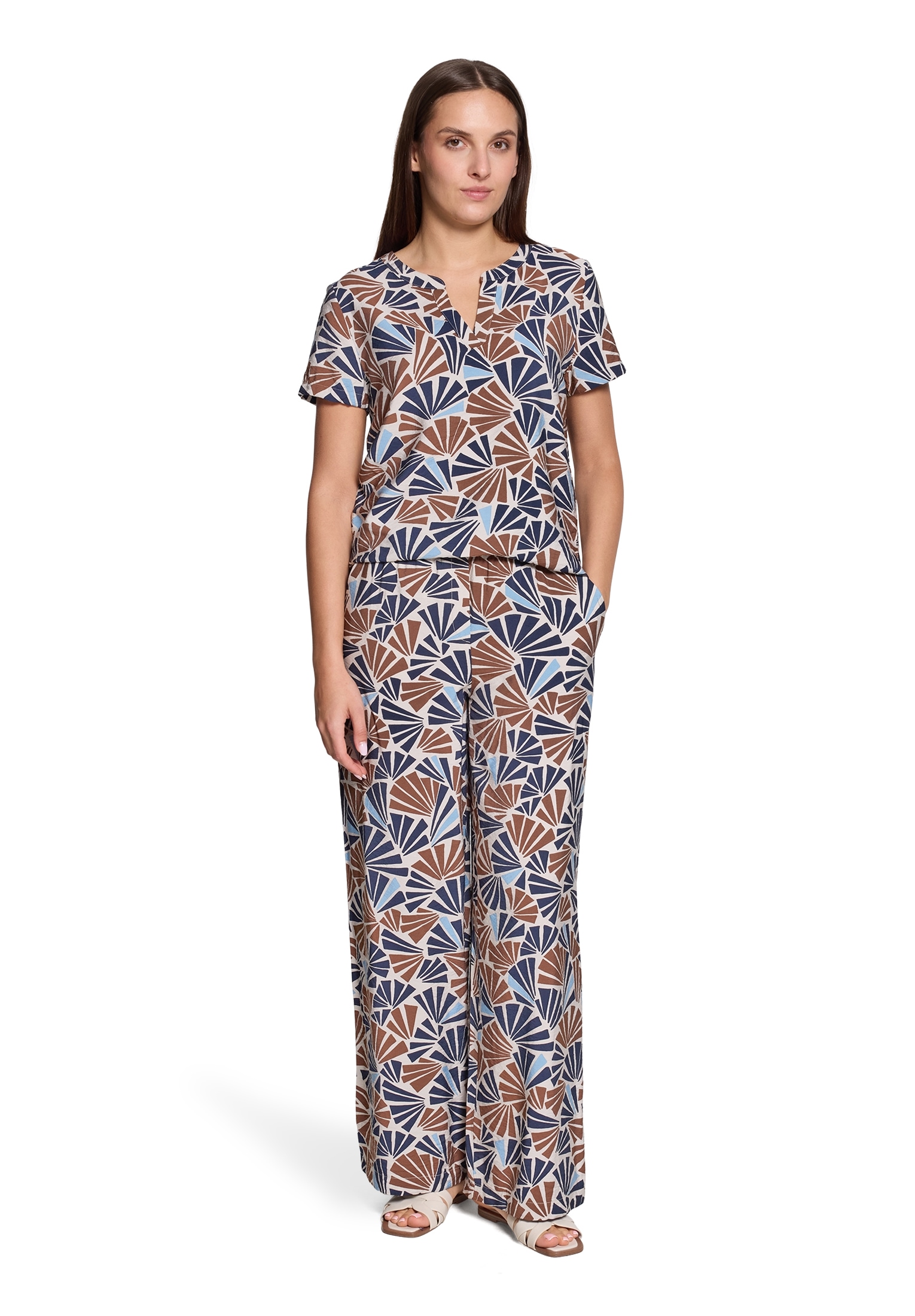 Betty&Co Schlupfbluse »Schlupfbluse kurzarm«