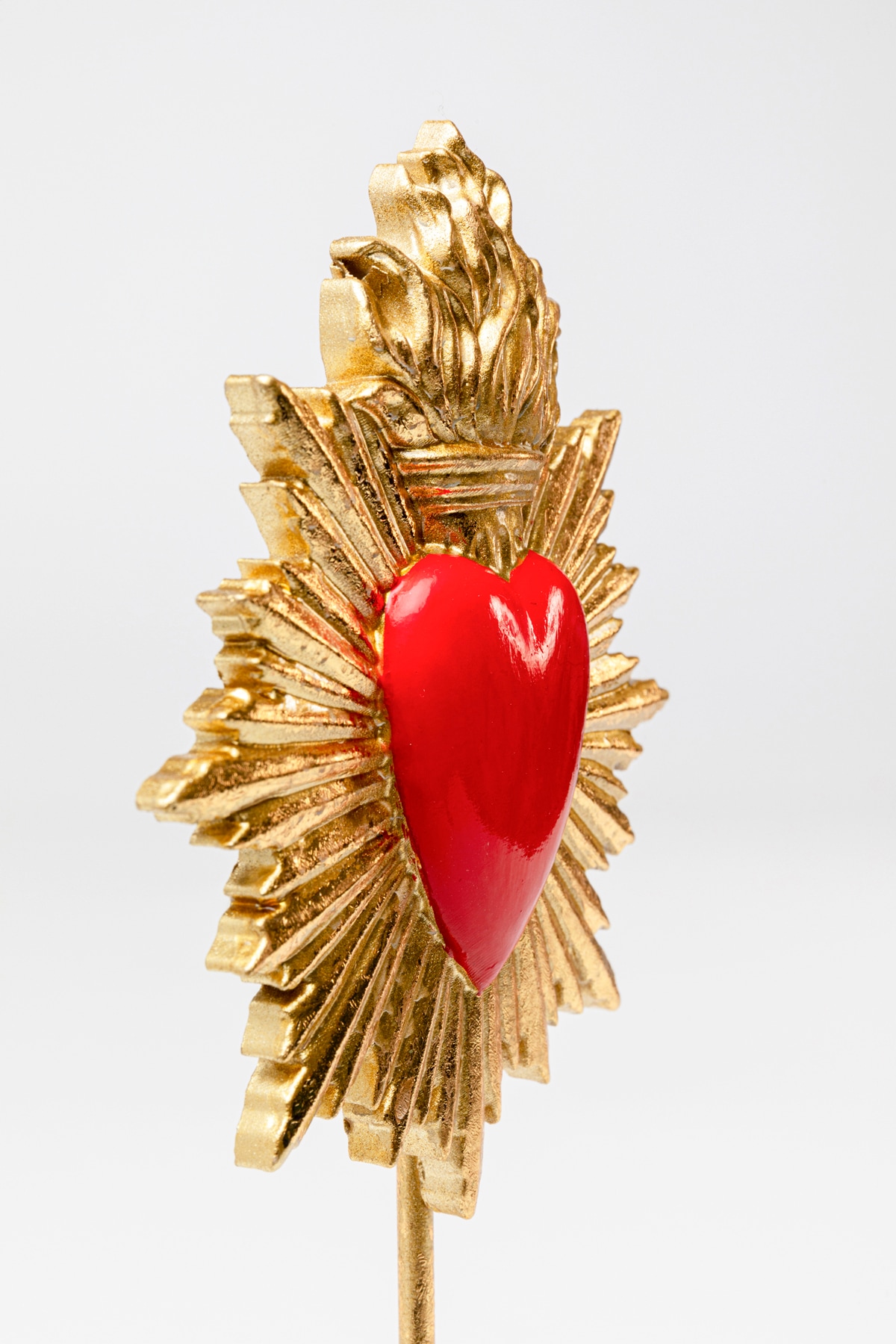 Kare Design Dekoobjekt »Flaming Heart 31cm«
